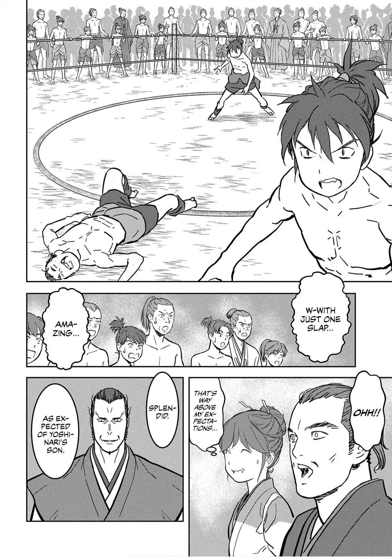 Sengoku Komachi Kuroutan: Noukou Giga Chapter 18 - Page 34
