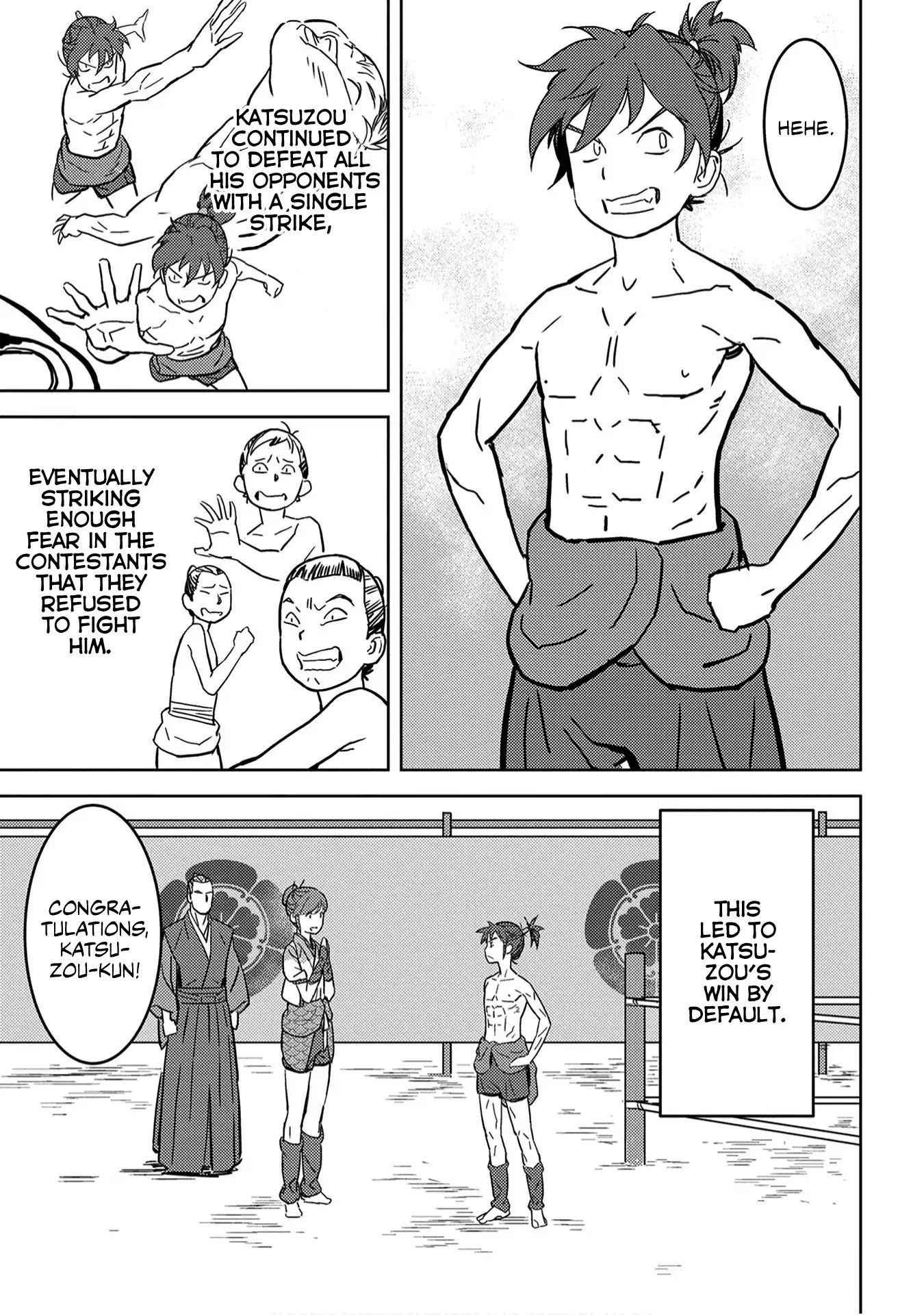 Sengoku Komachi Kuroutan: Noukou Giga Chapter 18 - Page 35