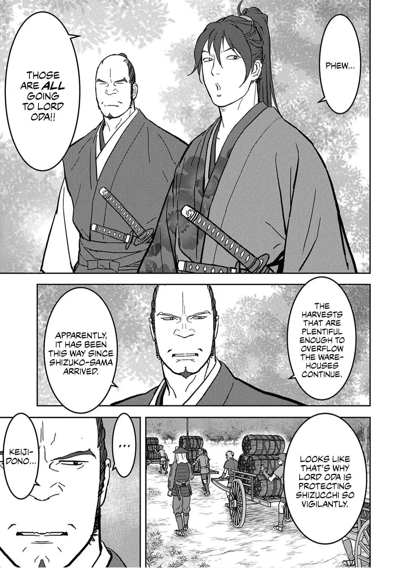 Sengoku Komachi Kuroutan: Noukou Giga Chapter 19 - Page 14
