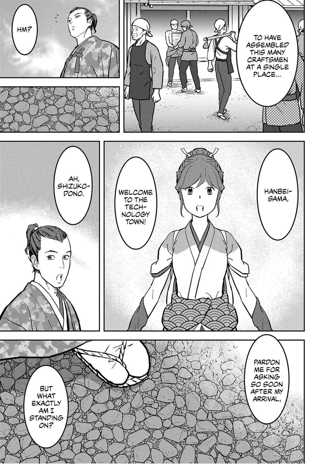 Sengoku Komachi Kuroutan: Noukou Giga Chapter 19 - Page 24