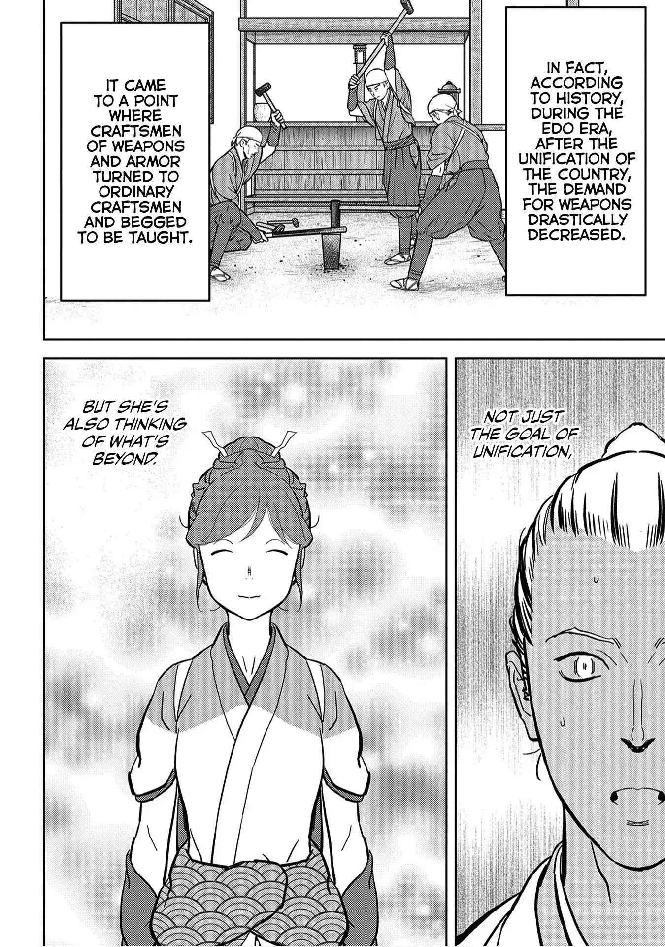Sengoku Komachi Kuroutan: Noukou Giga Chapter 19 - Page 33