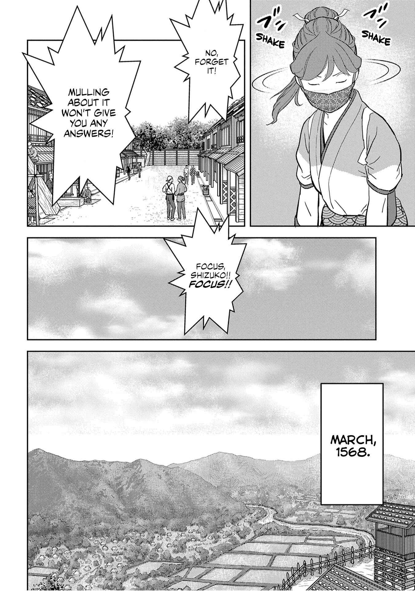 Sengoku Komachi Kuroutan: Noukou Giga Chapter 21 - Page 13