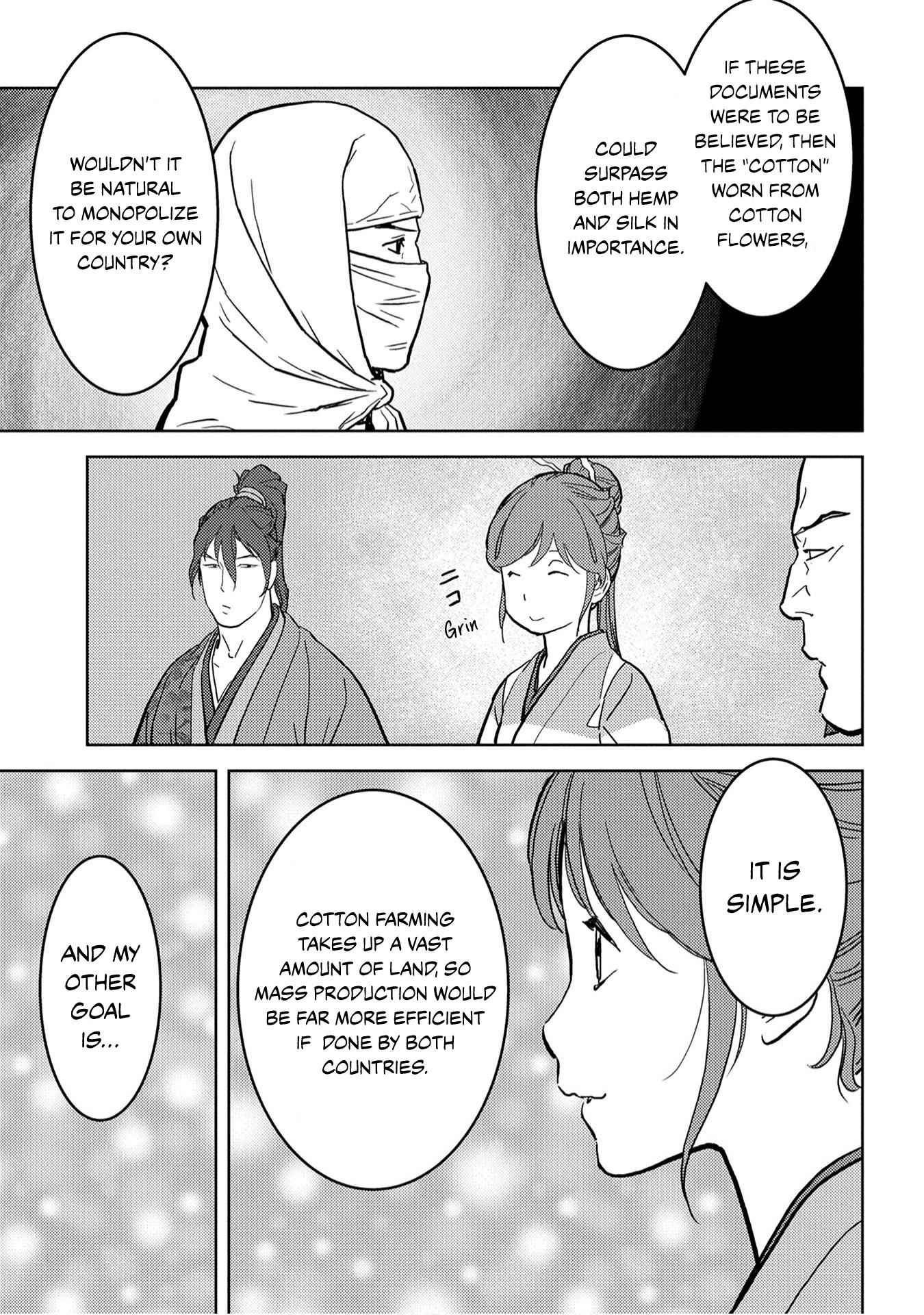 Sengoku Komachi Kuroutan: Noukou Giga Chapter 21 - Page 20