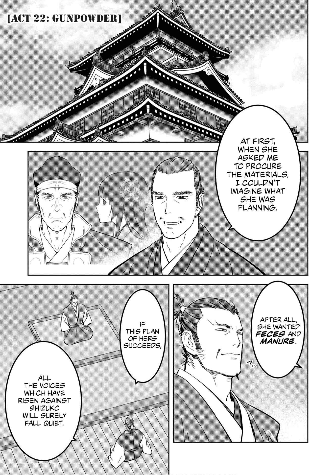 Sengoku Komachi Kuroutan: Noukou Giga Chapter 22 - Page 2