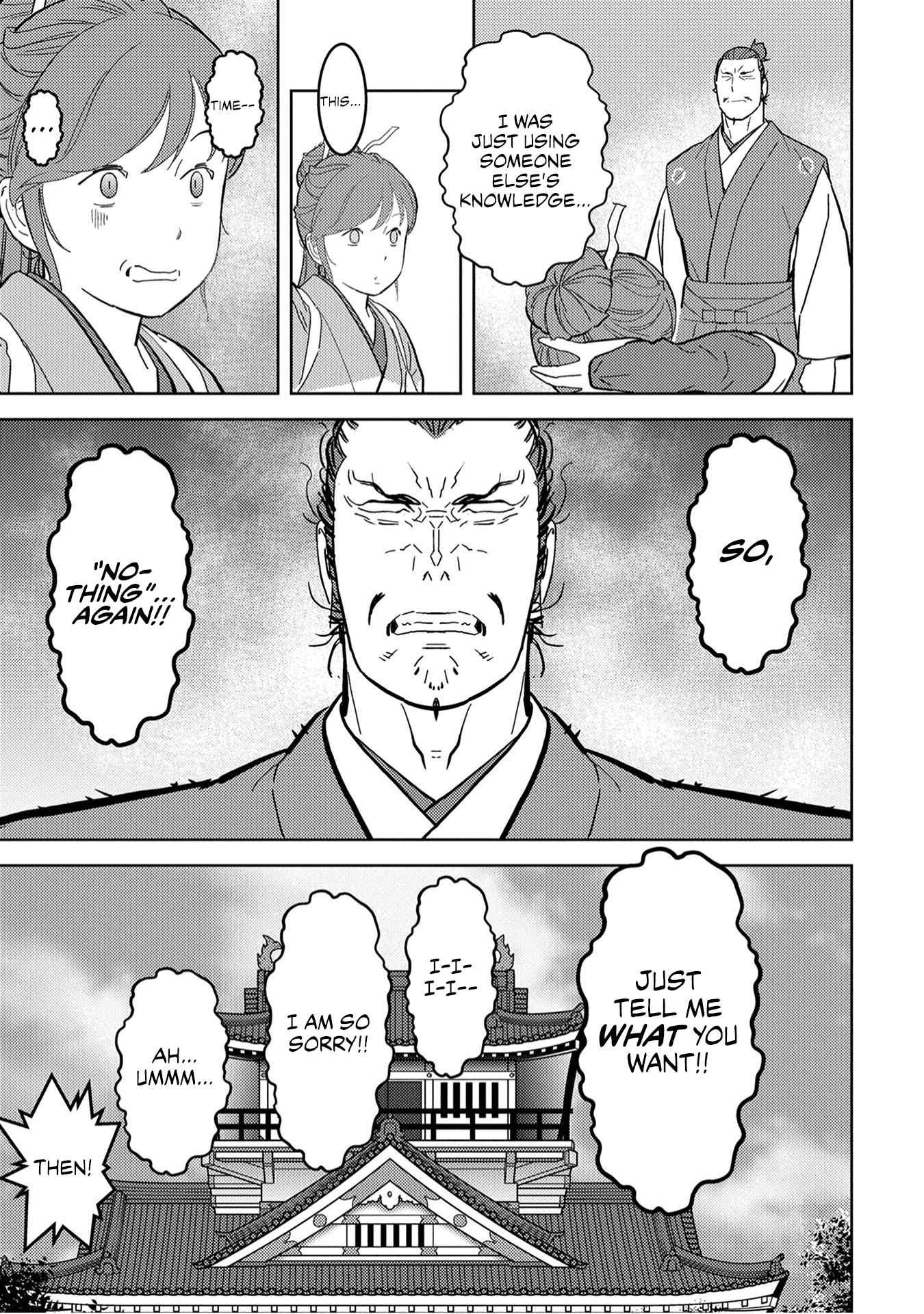 Sengoku Komachi Kuroutan: Noukou Giga Chapter 22 - Page 19