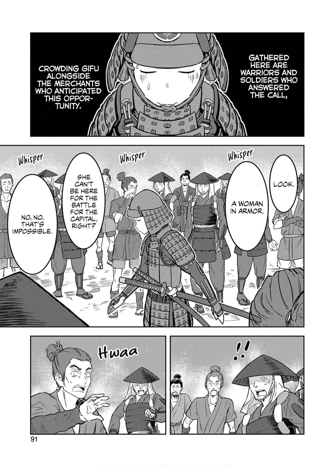 Sengoku Komachi Kuroutan: Noukou Giga Chapter 23 - Page 16