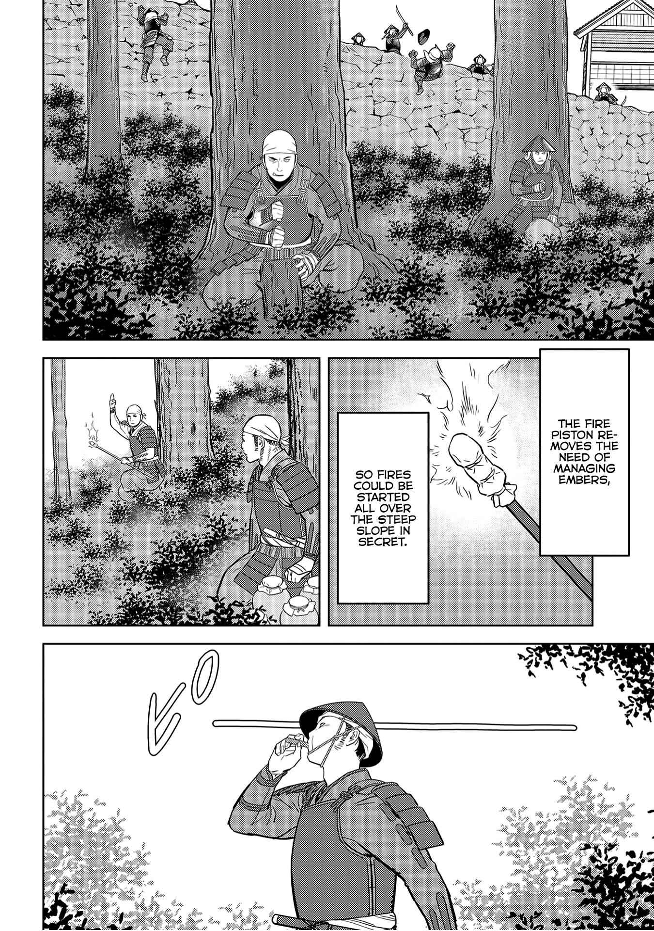 Sengoku Komachi Kuroutan: Noukou Giga Chapter 24 - Page 36
