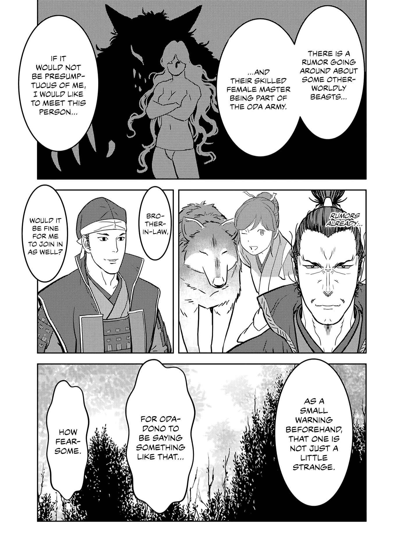Sengoku Komachi Kuroutan: Noukou Giga Chapter 24 - Page 10