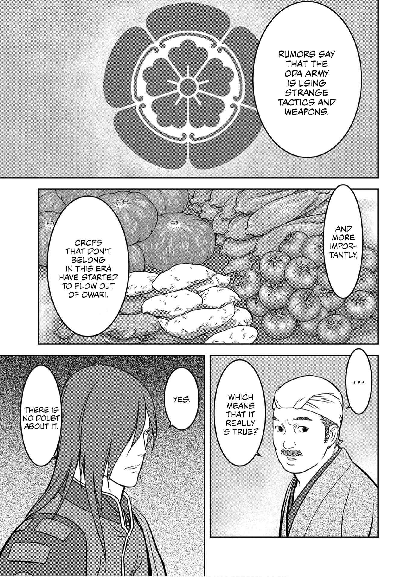 Sengoku Komachi Kuroutan: Noukou Giga Chapter 25 - Page 22