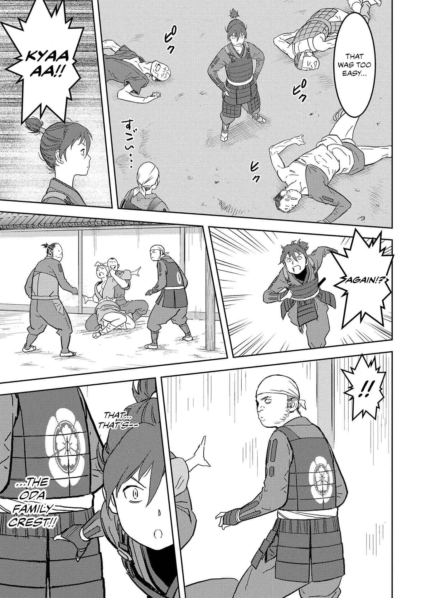 Sengoku Komachi Kuroutan: Noukou Giga Chapter 26 - Page 22