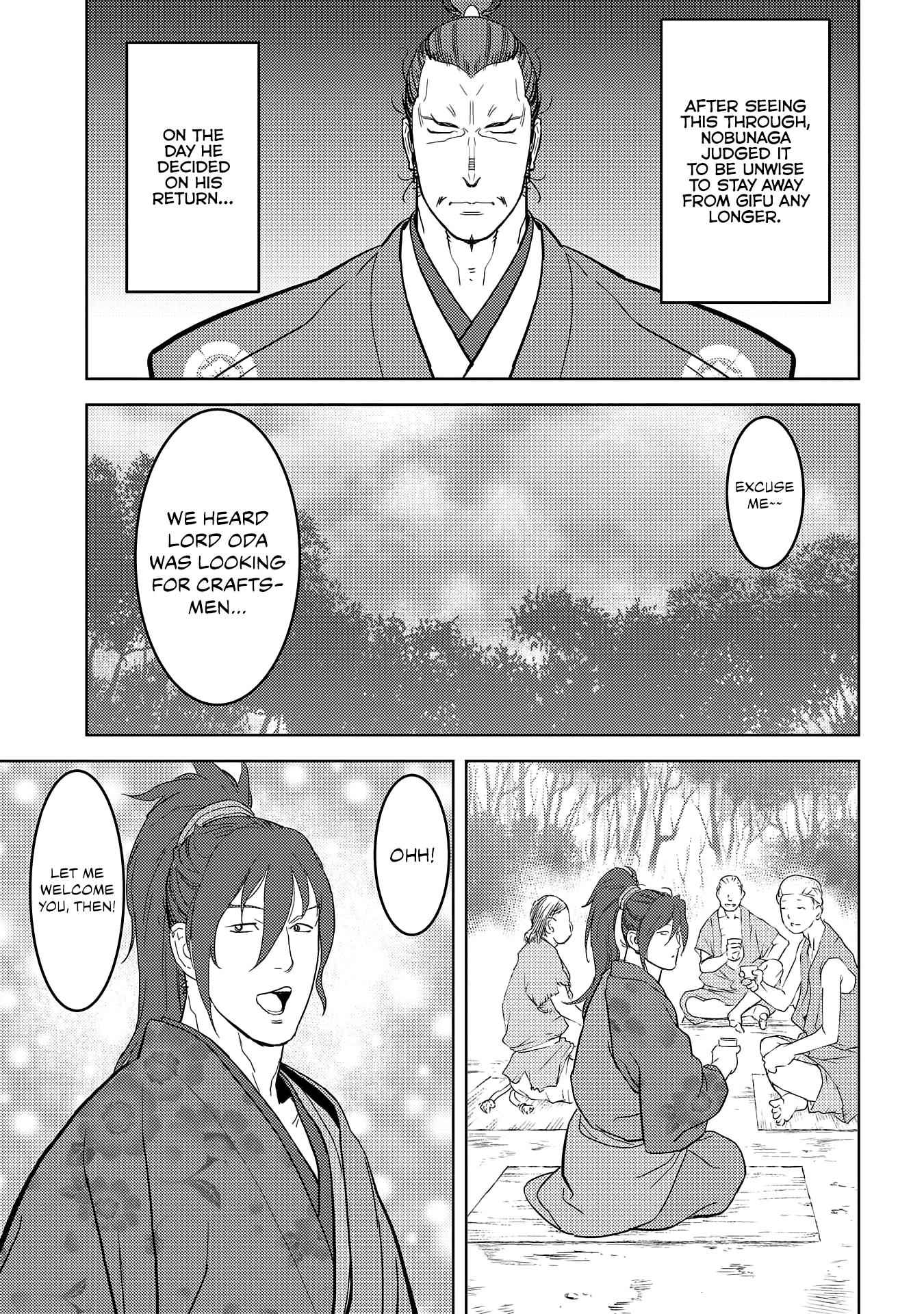 Sengoku Komachi Kuroutan: Noukou Giga Chapter 26 - Page 34