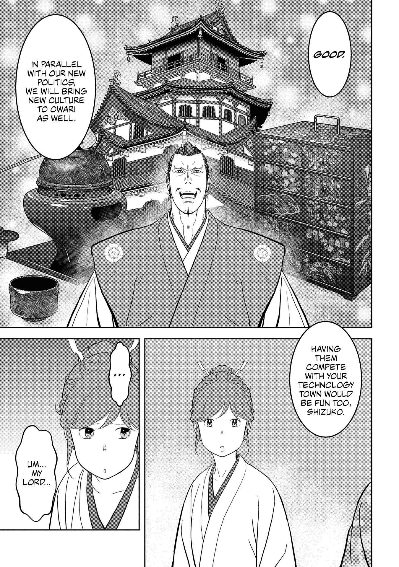 Sengoku Komachi Kuroutan: Noukou Giga Chapter 27 - Page 14