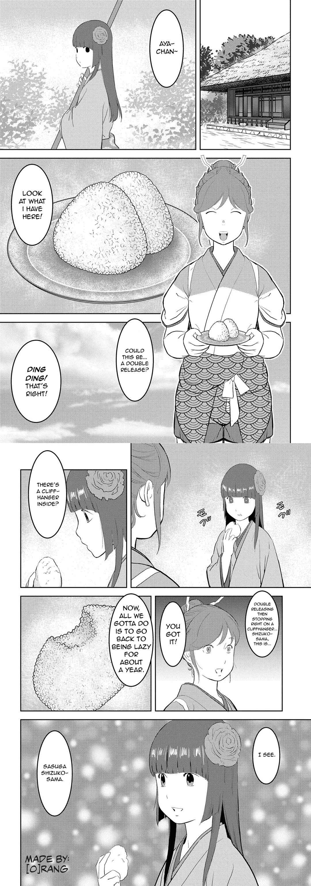 Sengoku Komachi Kuroutan: Noukou Giga Chapter 28 - Page 32