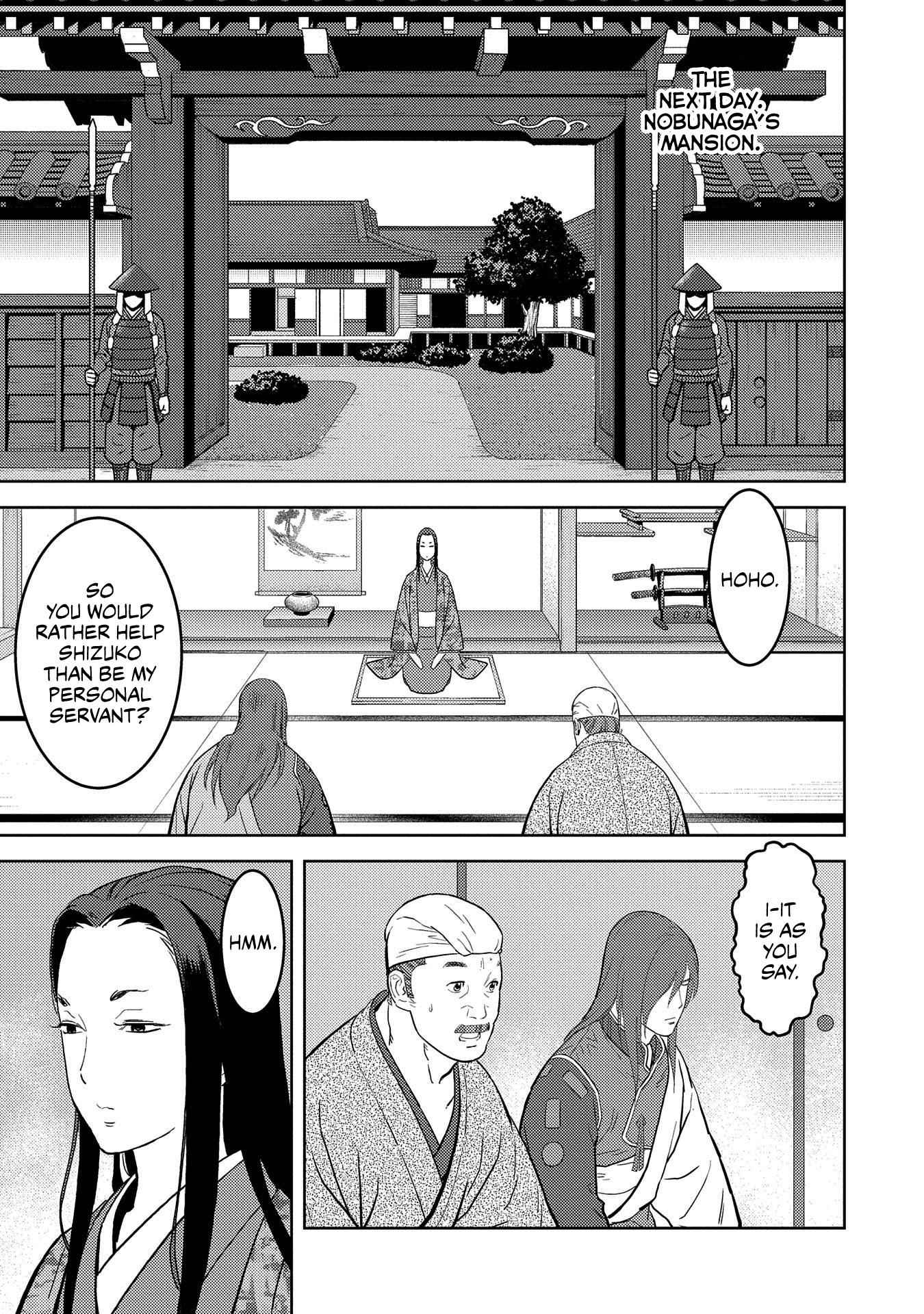 Sengoku Komachi Kuroutan: Noukou Giga Chapter 30 - Page 21