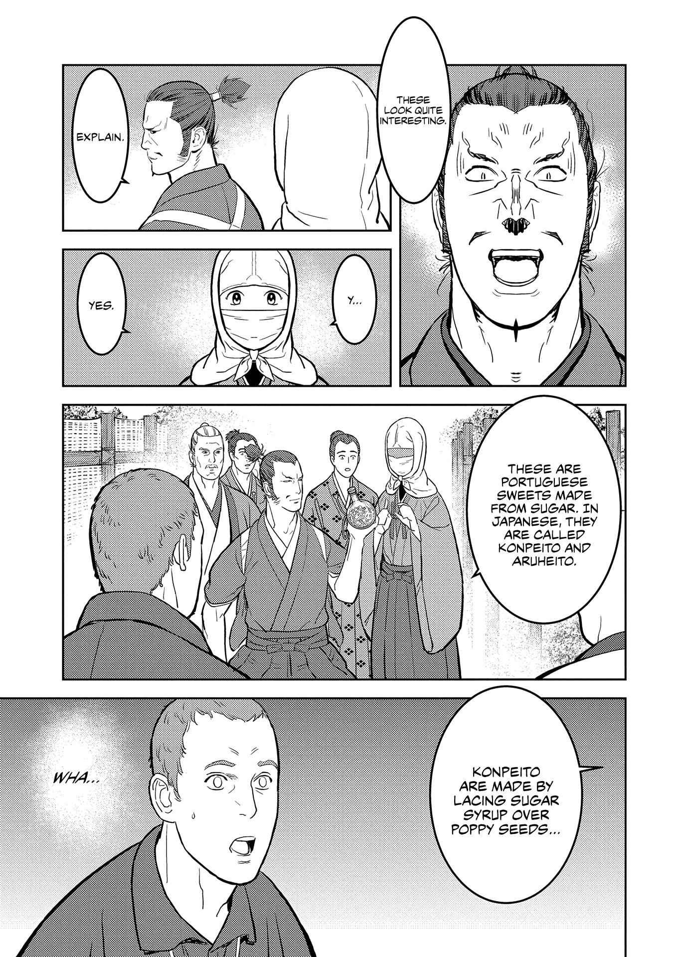 Sengoku Komachi Kuroutan: Noukou Giga Chapter 32 - Page 10