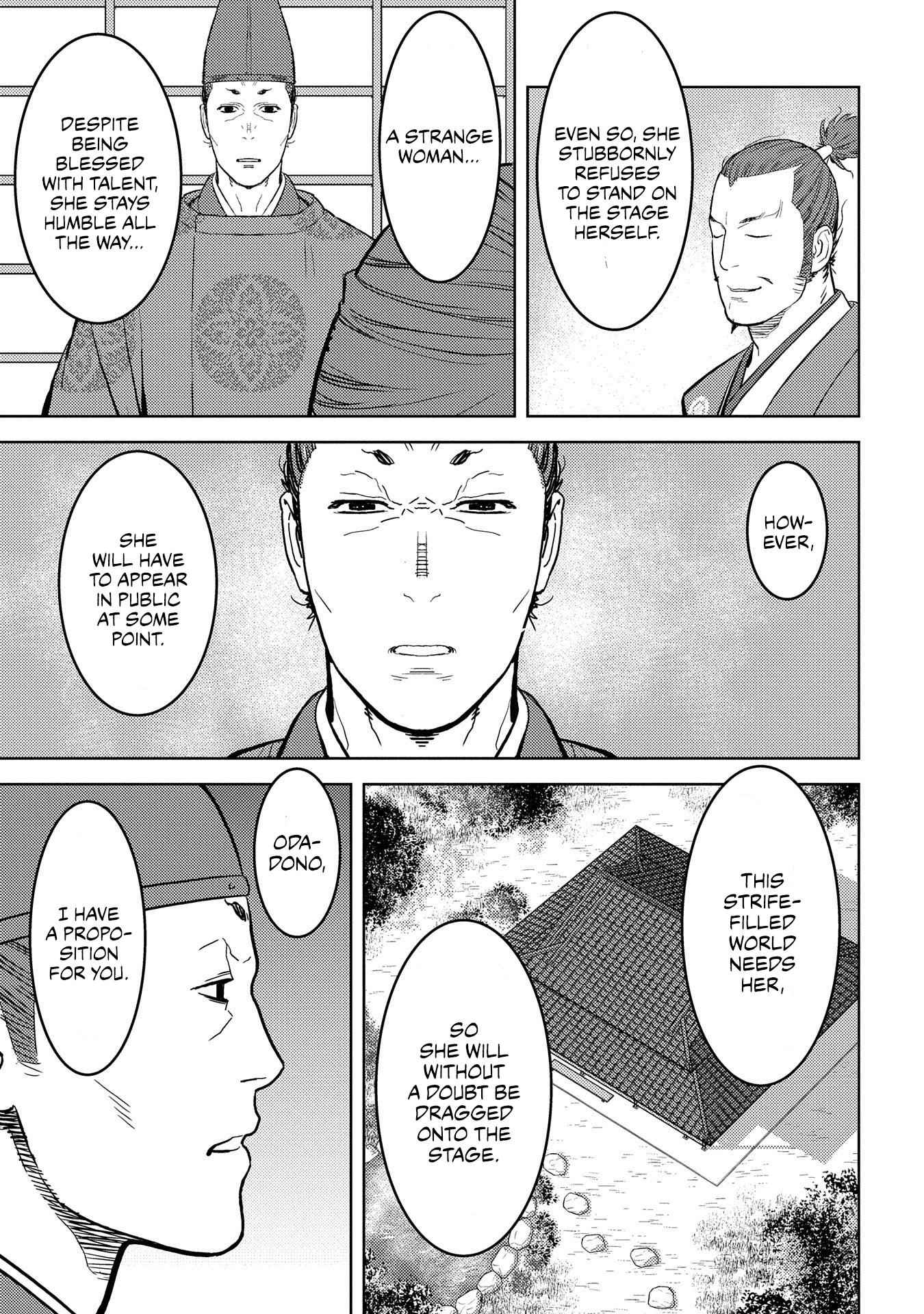 Sengoku Komachi Kuroutan: Noukou Giga Chapter 34 - Page 22