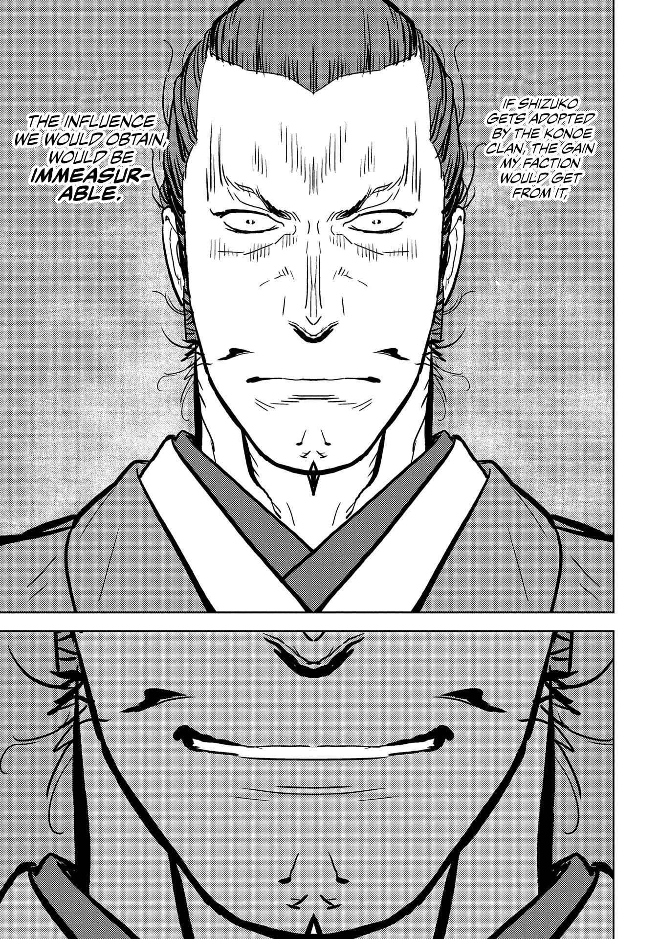 Sengoku Komachi Kuroutan: Noukou Giga Chapter 34 - Page 26