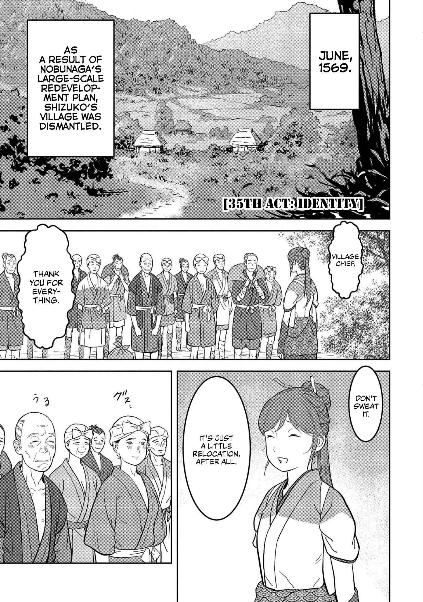 Sengoku Komachi Kuroutan: Noukou Giga Chapter 35 - Page 2
