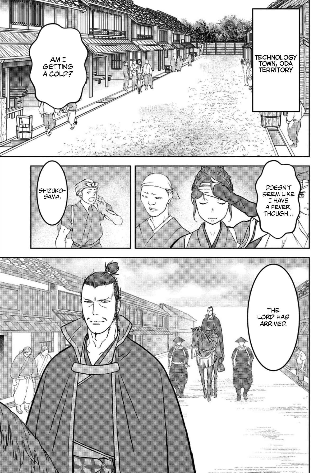 Sengoku Komachi Kuroutan: Noukou Giga Chapter 36 - Page 8