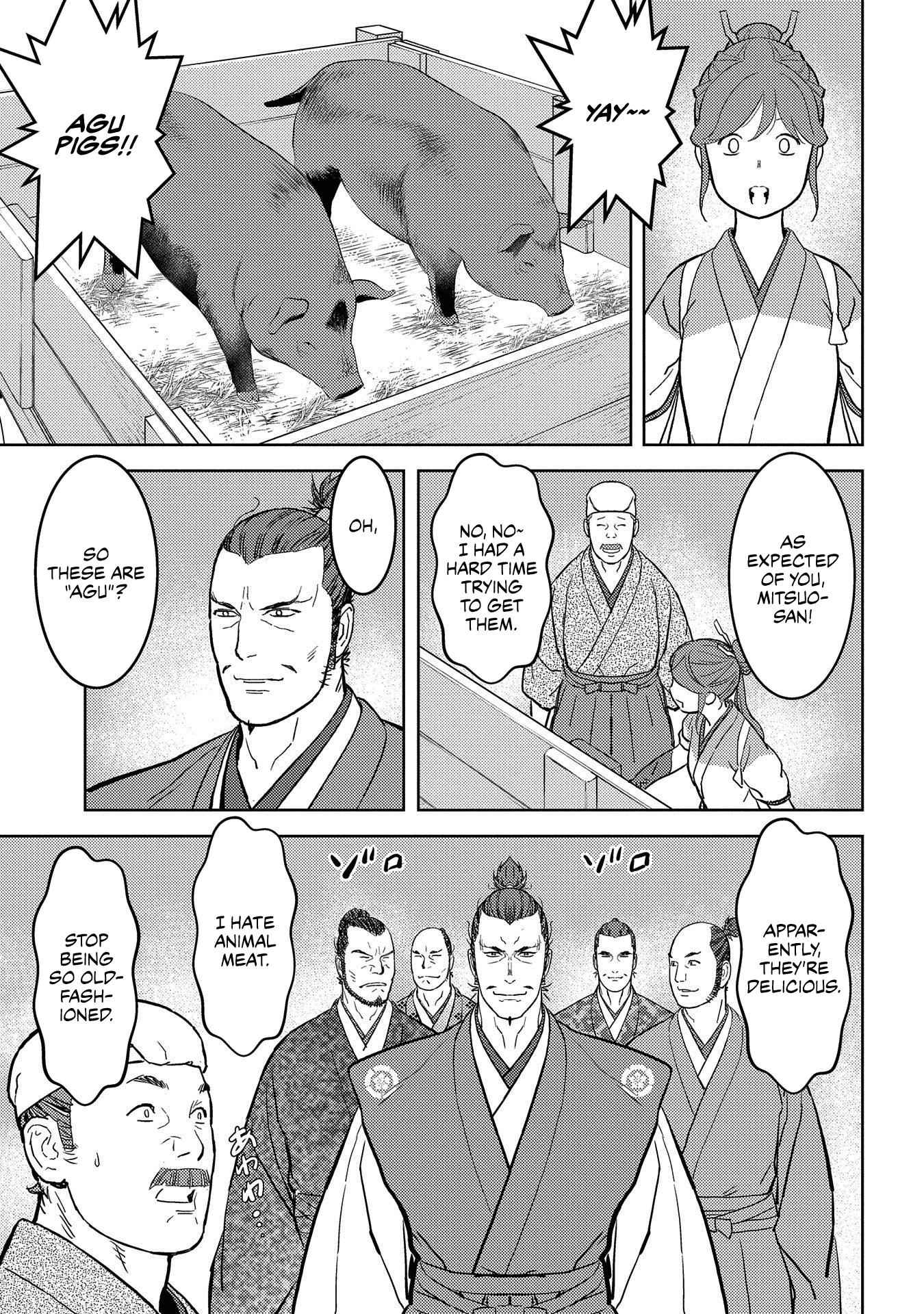 Sengoku Komachi Kuroutan: Noukou Giga Chapter 37 - Page 14