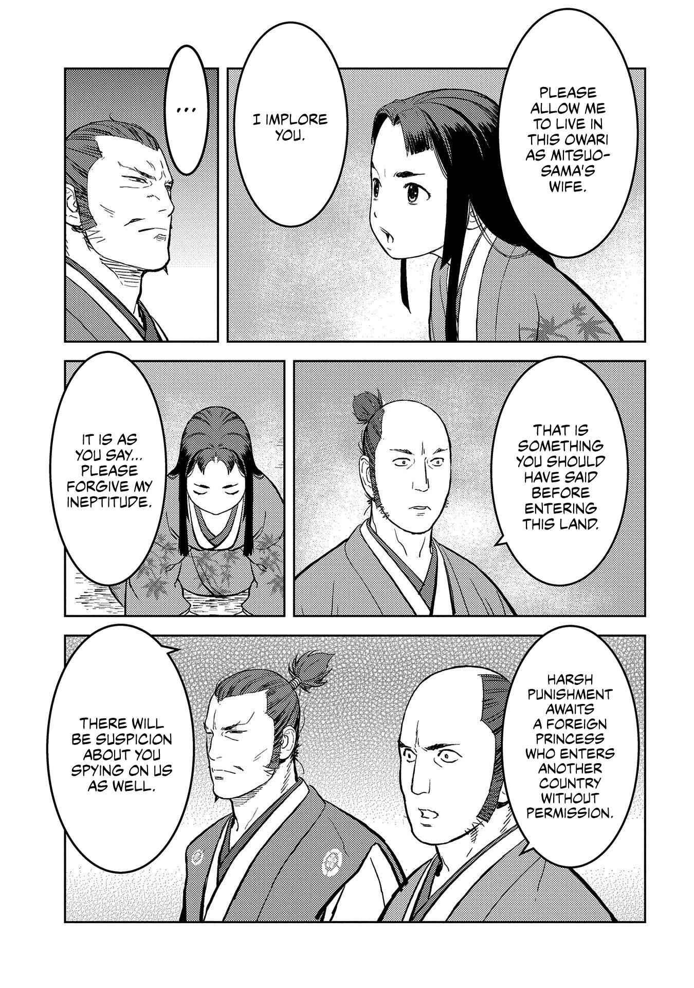 Sengoku Komachi Kuroutan: Noukou Giga Chapter 37 - Page 20