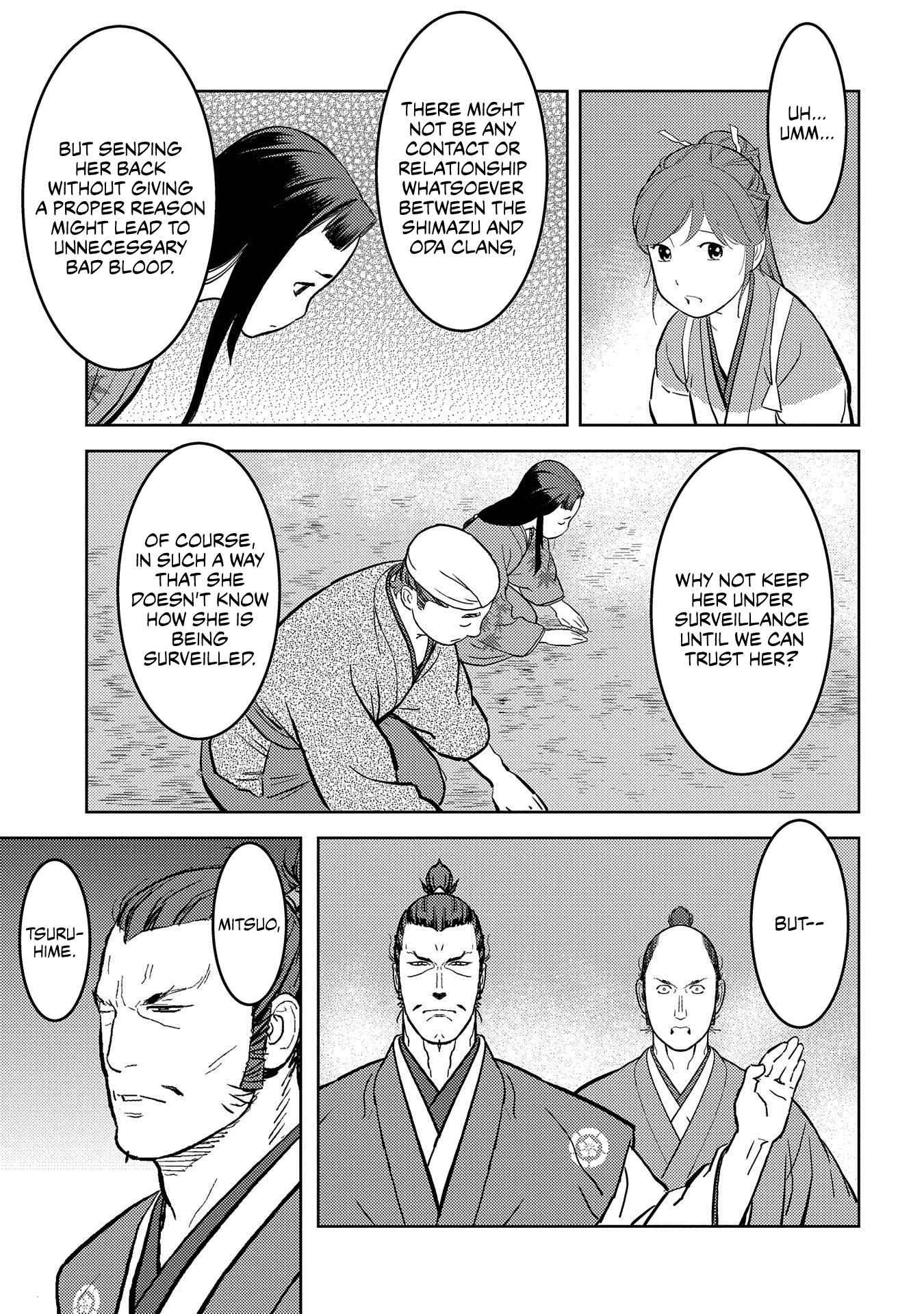 Sengoku Komachi Kuroutan: Noukou Giga Chapter 37 - Page 22