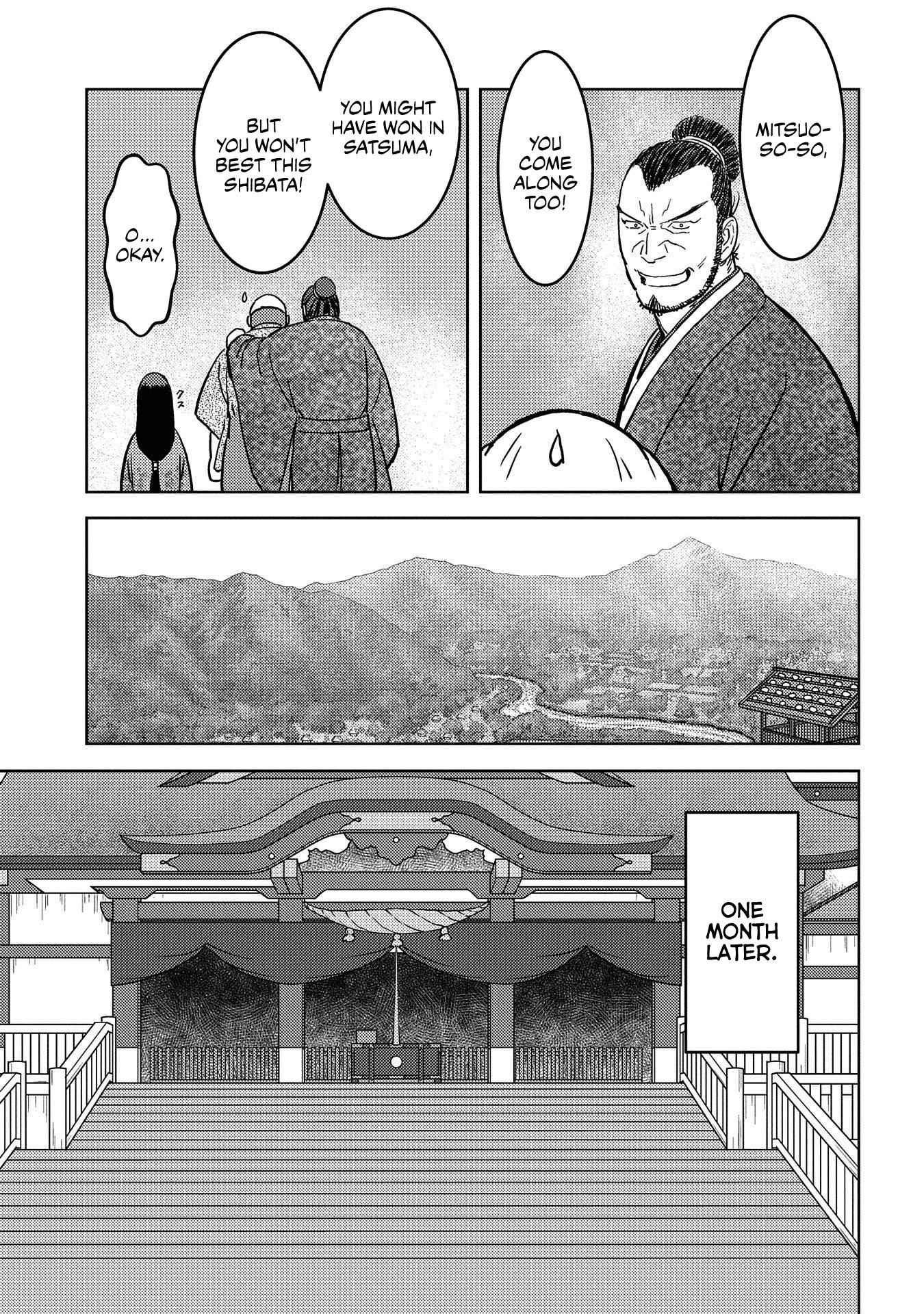Sengoku Komachi Kuroutan: Noukou Giga Chapter 37 - Page 24