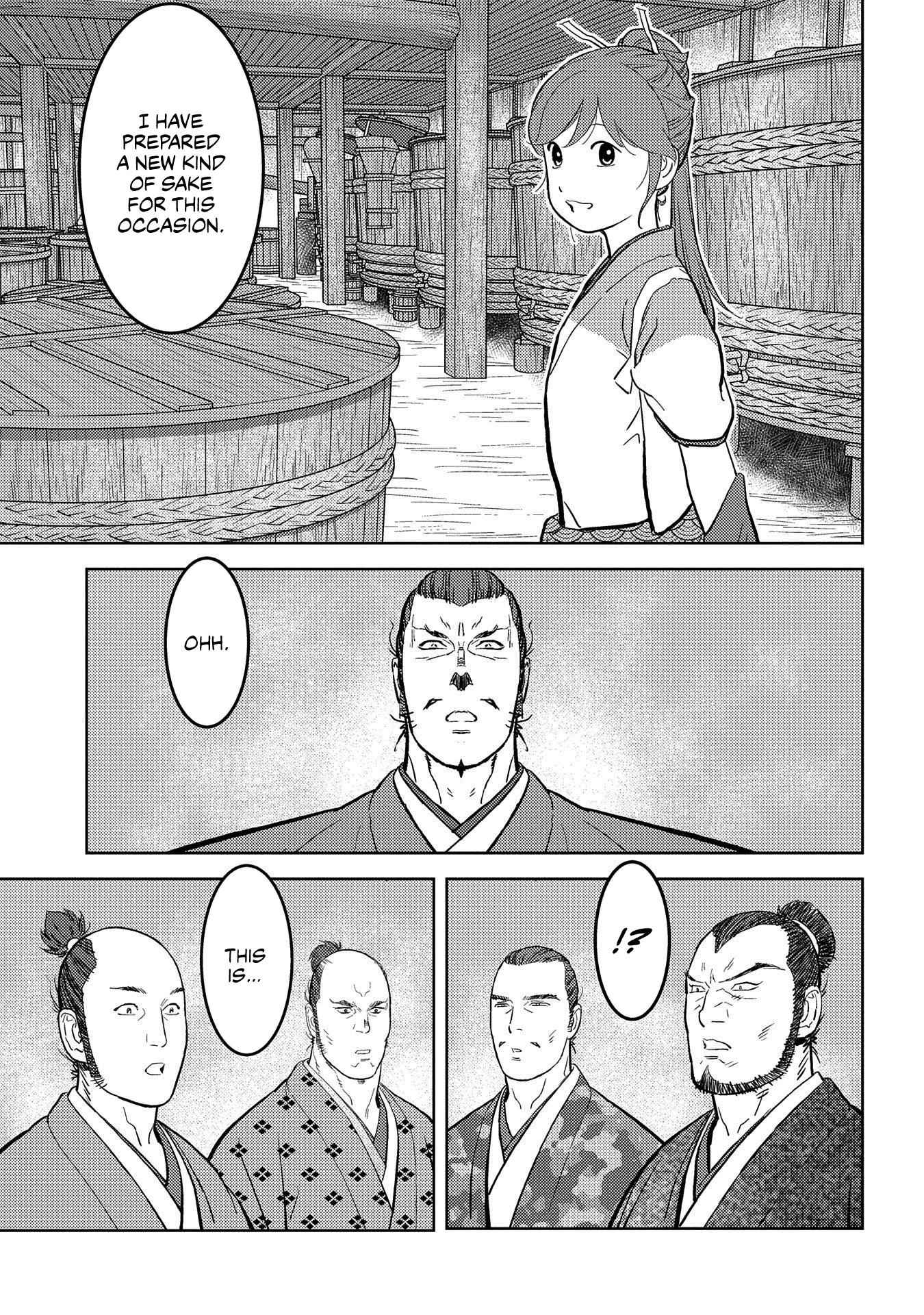 Sengoku Komachi Kuroutan: Noukou Giga Chapter 37 - Page 8