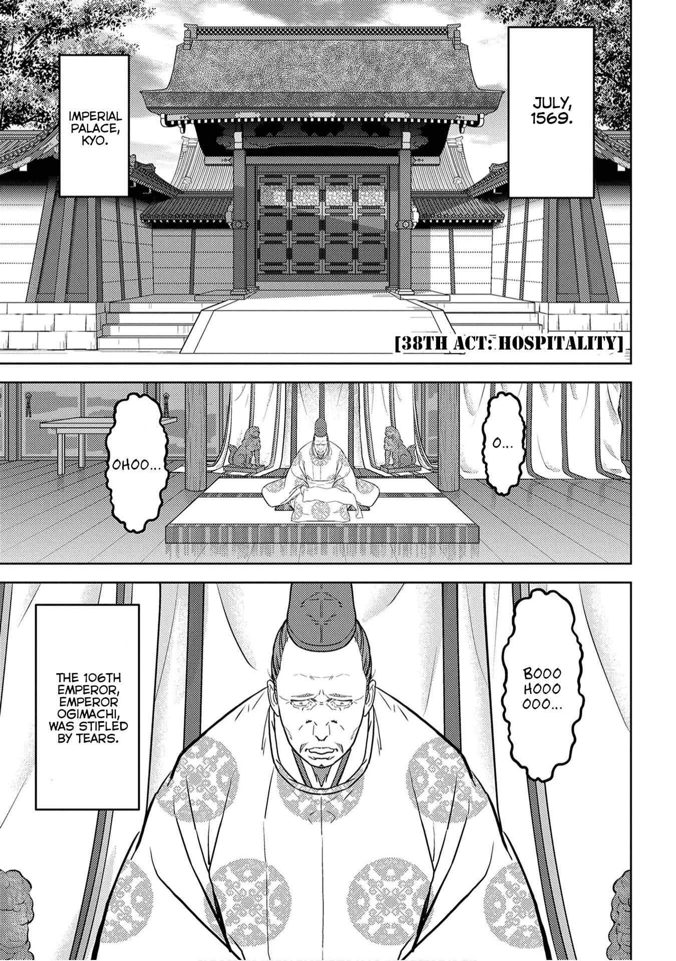 Sengoku Komachi Kuroutan: Noukou Giga Chapter 38 - Page 2