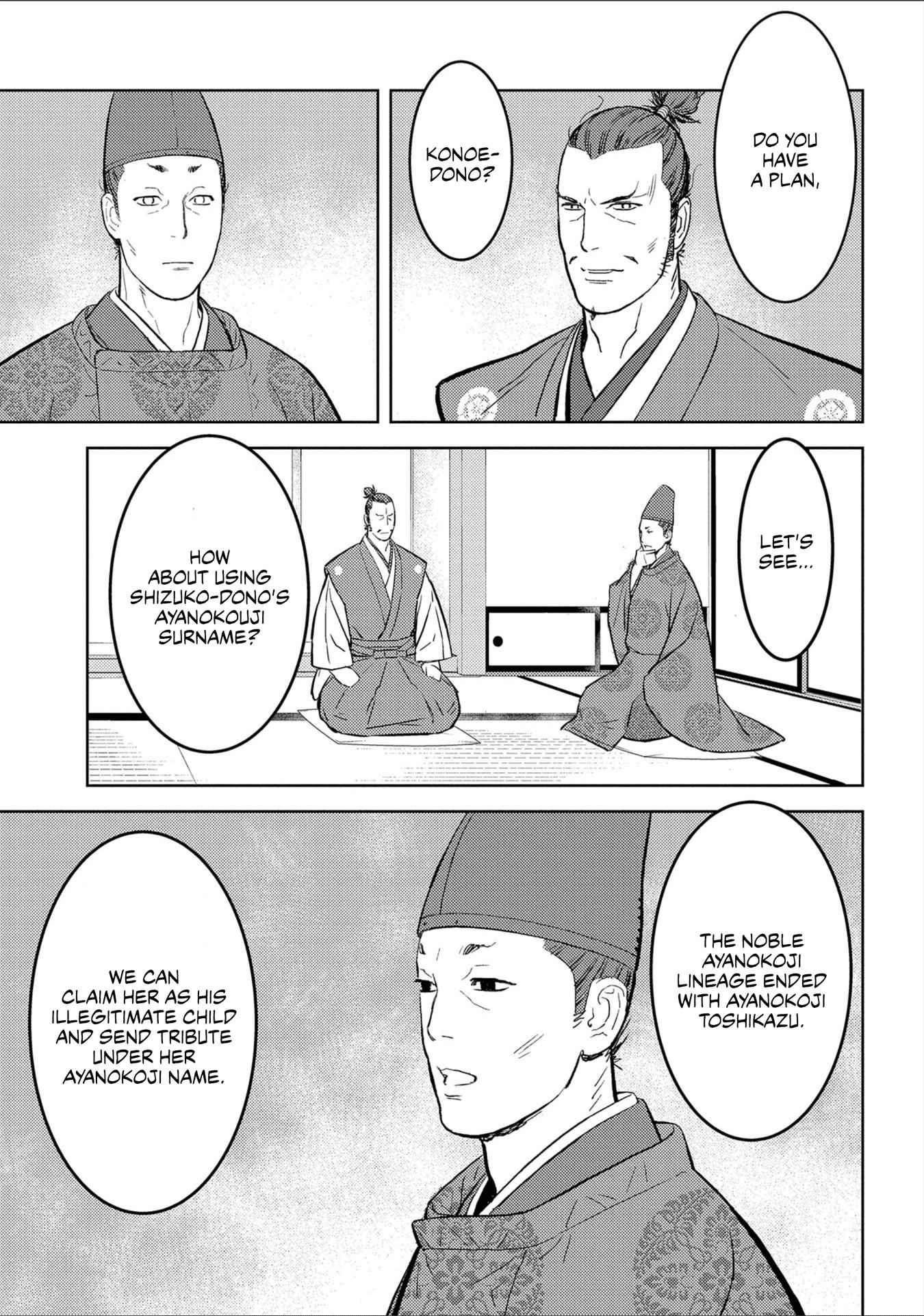 Sengoku Komachi Kuroutan: Noukou Giga Chapter 38 - Page 4