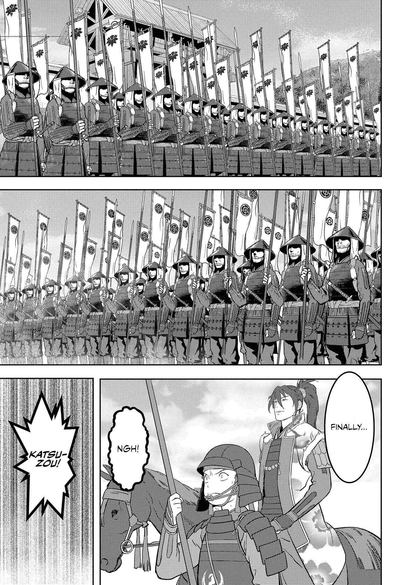 Sengoku Komachi Kuroutan: Noukou Giga Chapter 39 - Page 13