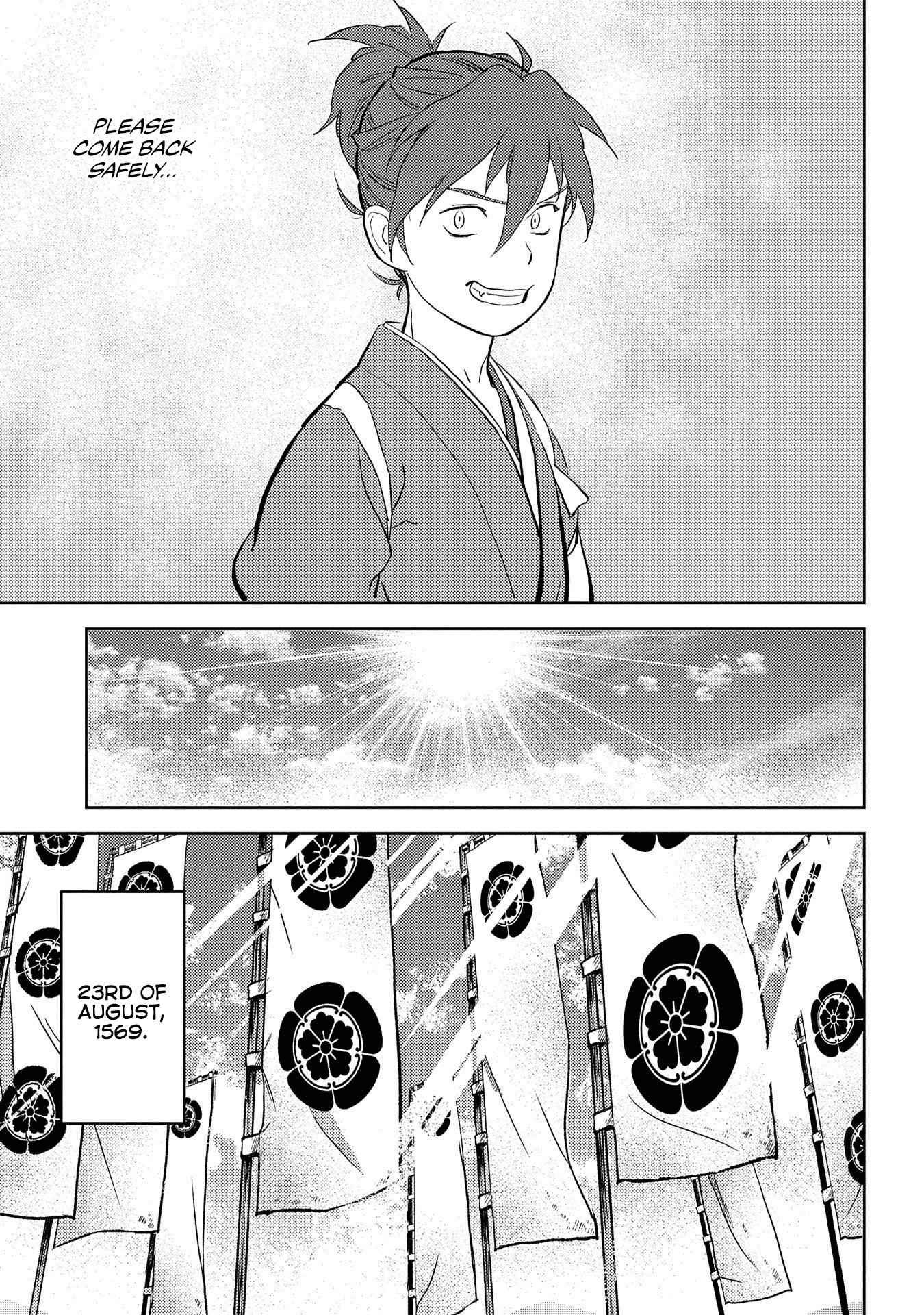 Sengoku Komachi Kuroutan: Noukou Giga Chapter 39 - Page 8