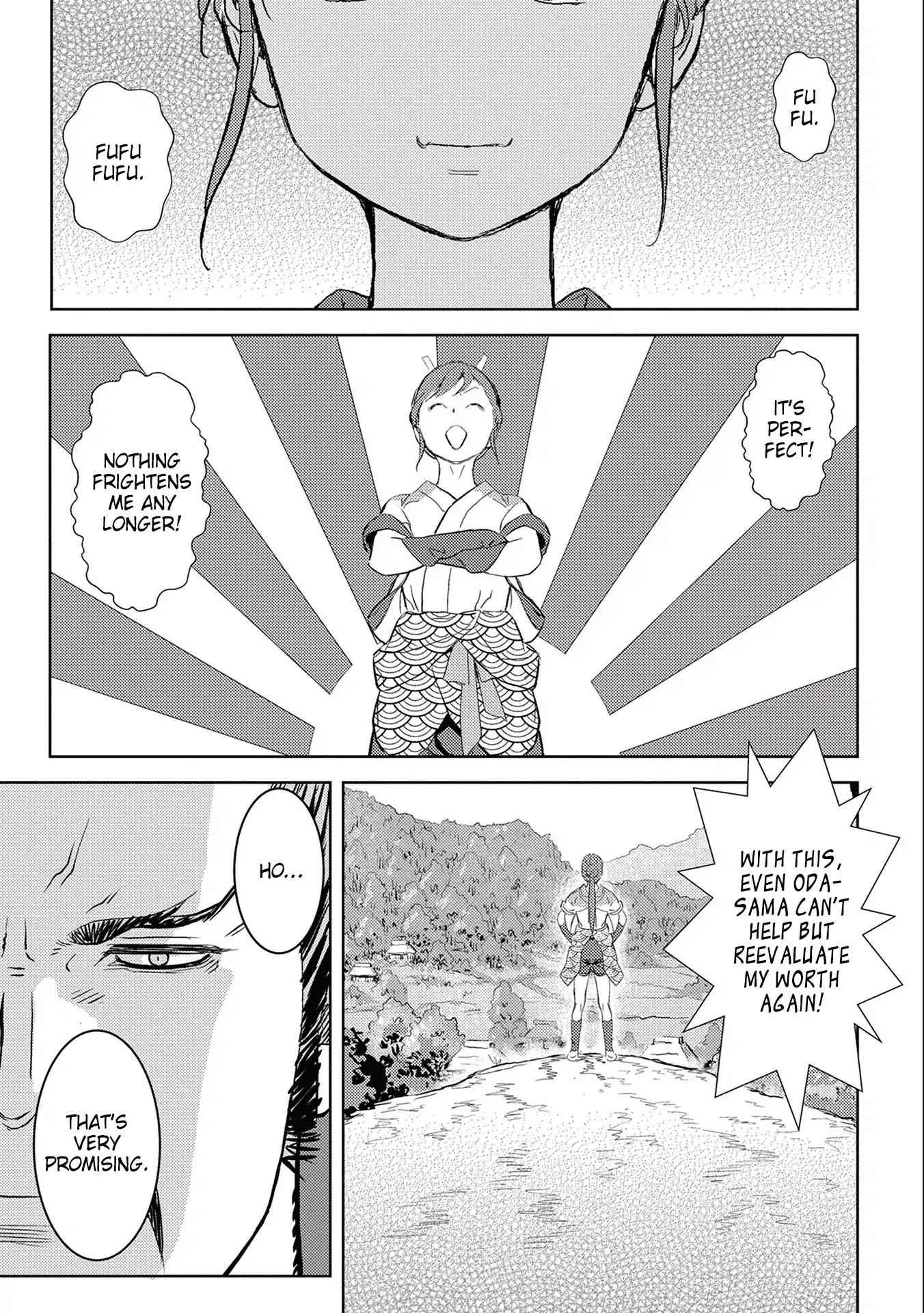 Sengoku Komachi Kuroutan: Noukou Giga Chapter 4 - Page 12