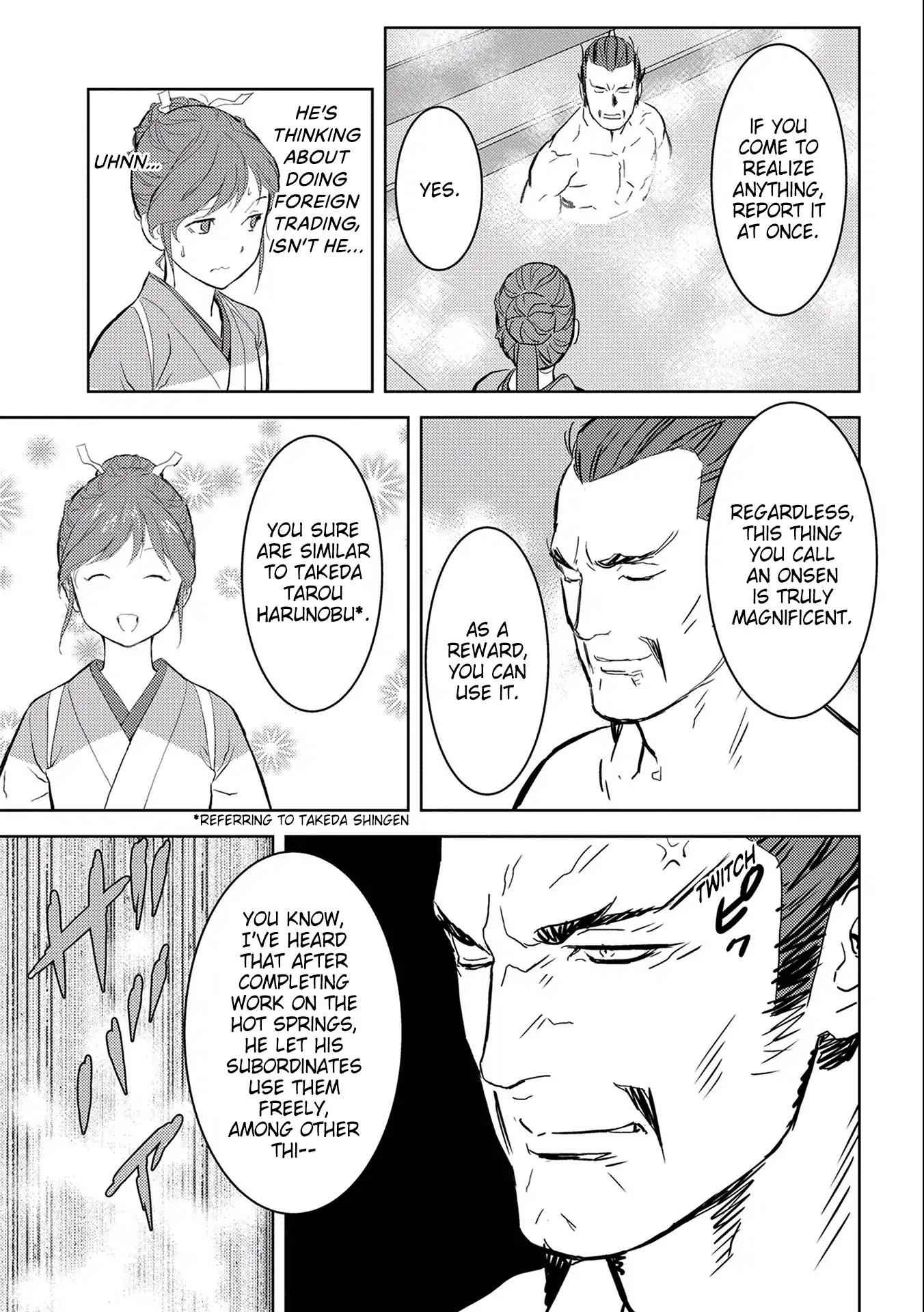 Sengoku Komachi Kuroutan: Noukou Giga Chapter 4 - Page 23