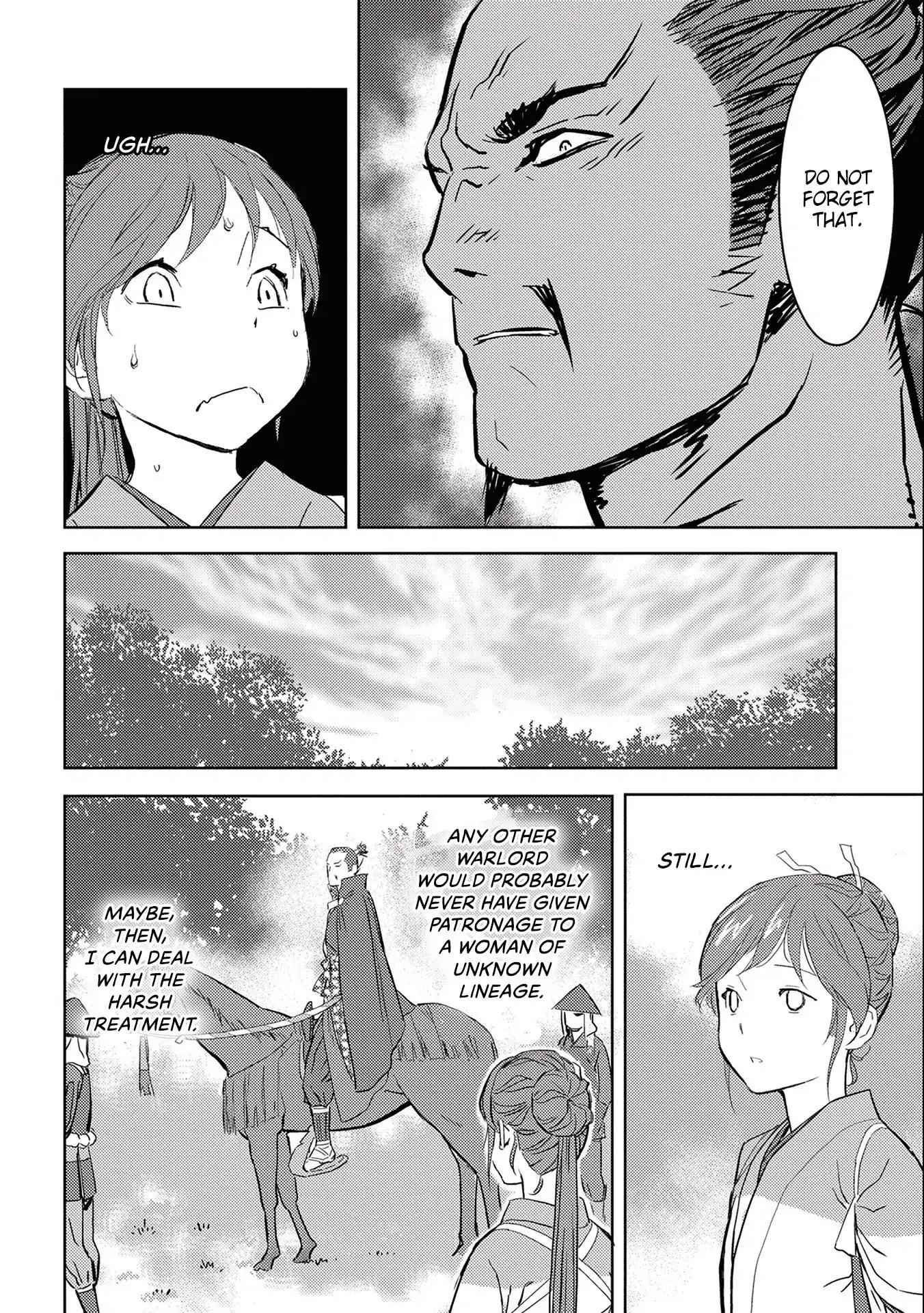 Sengoku Komachi Kuroutan: Noukou Giga Chapter 4 - Page 28