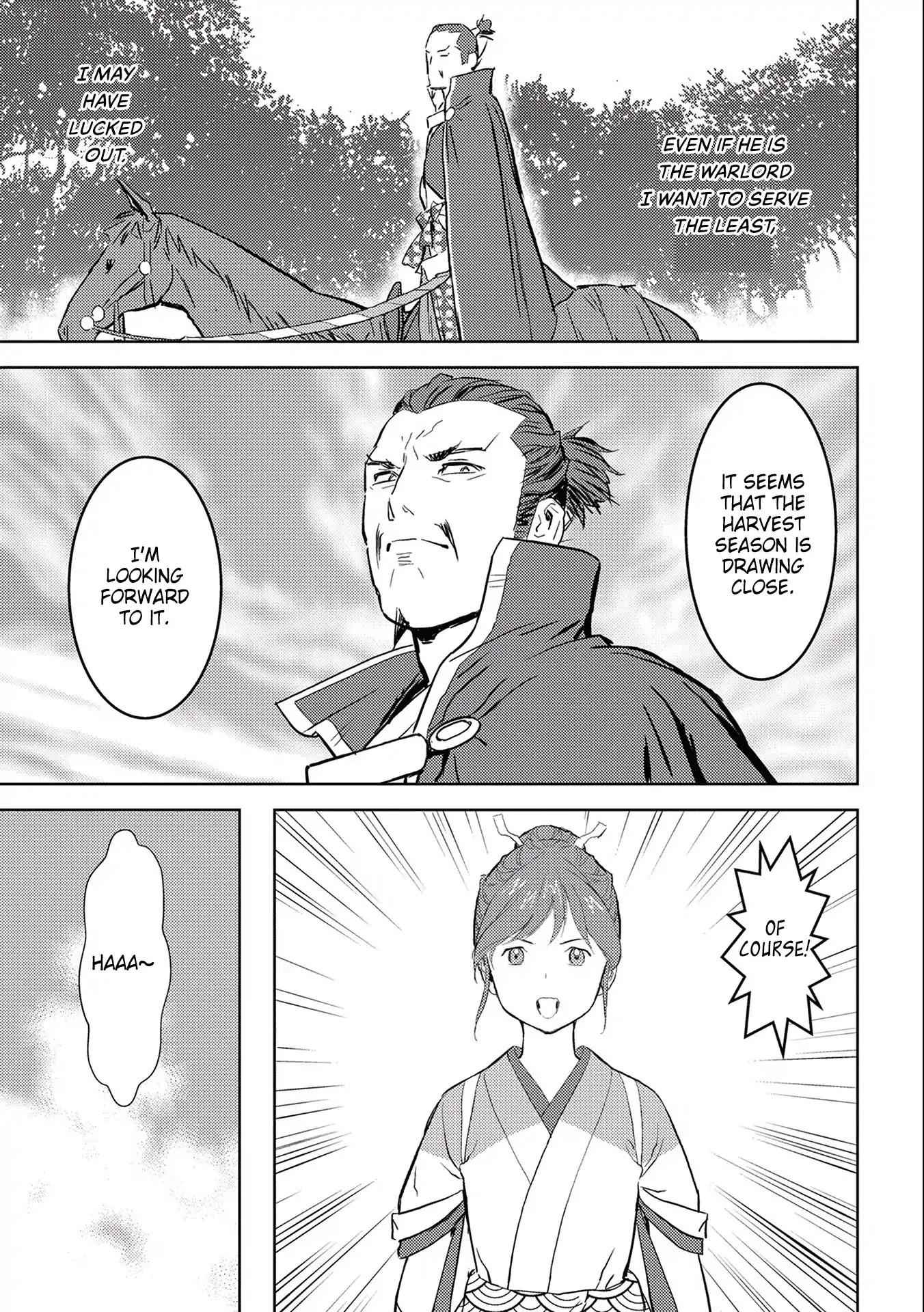 Sengoku Komachi Kuroutan: Noukou Giga Chapter 4 - Page 29