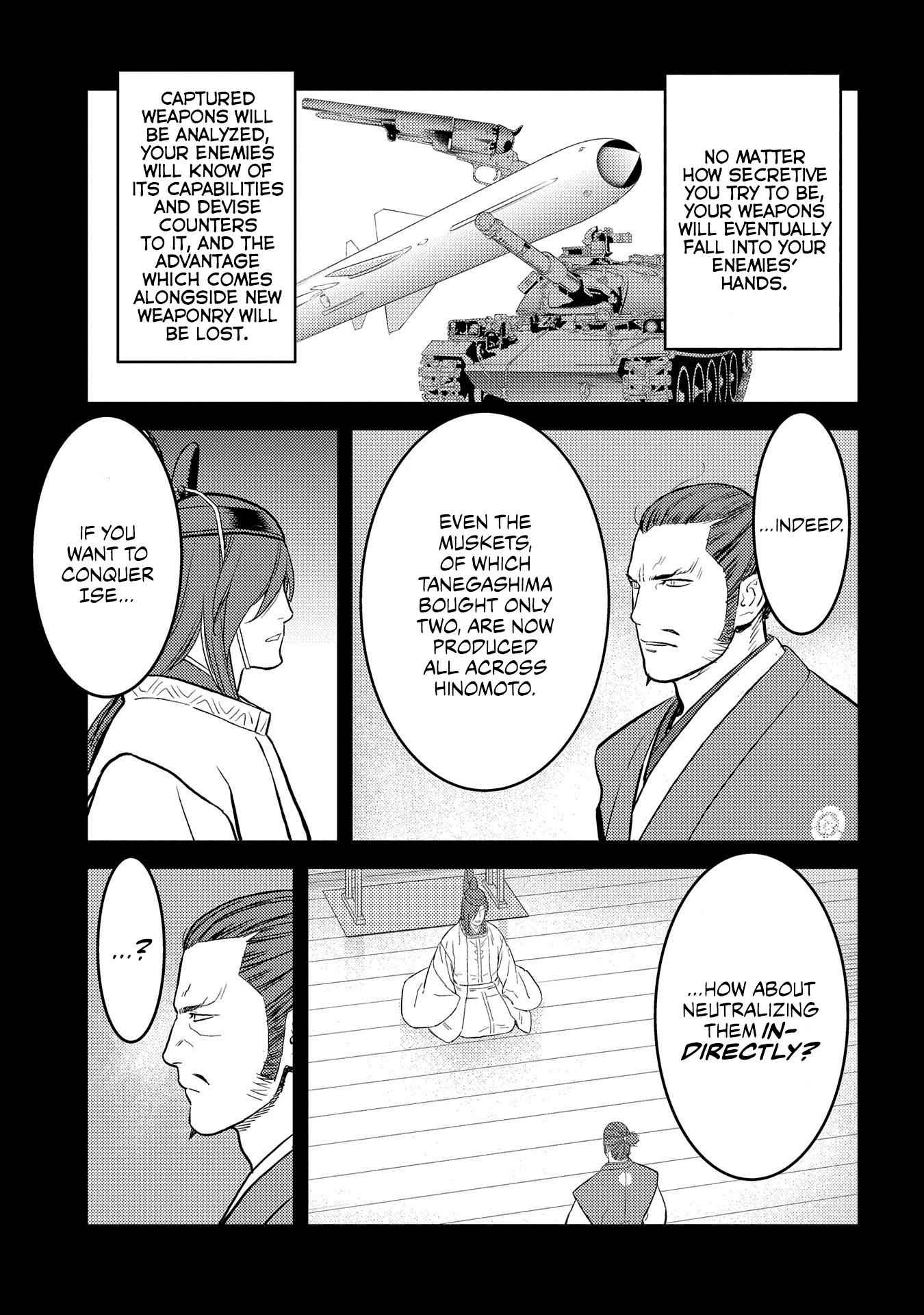 Sengoku Komachi Kuroutan: Noukou Giga Chapter 40 - Page 4