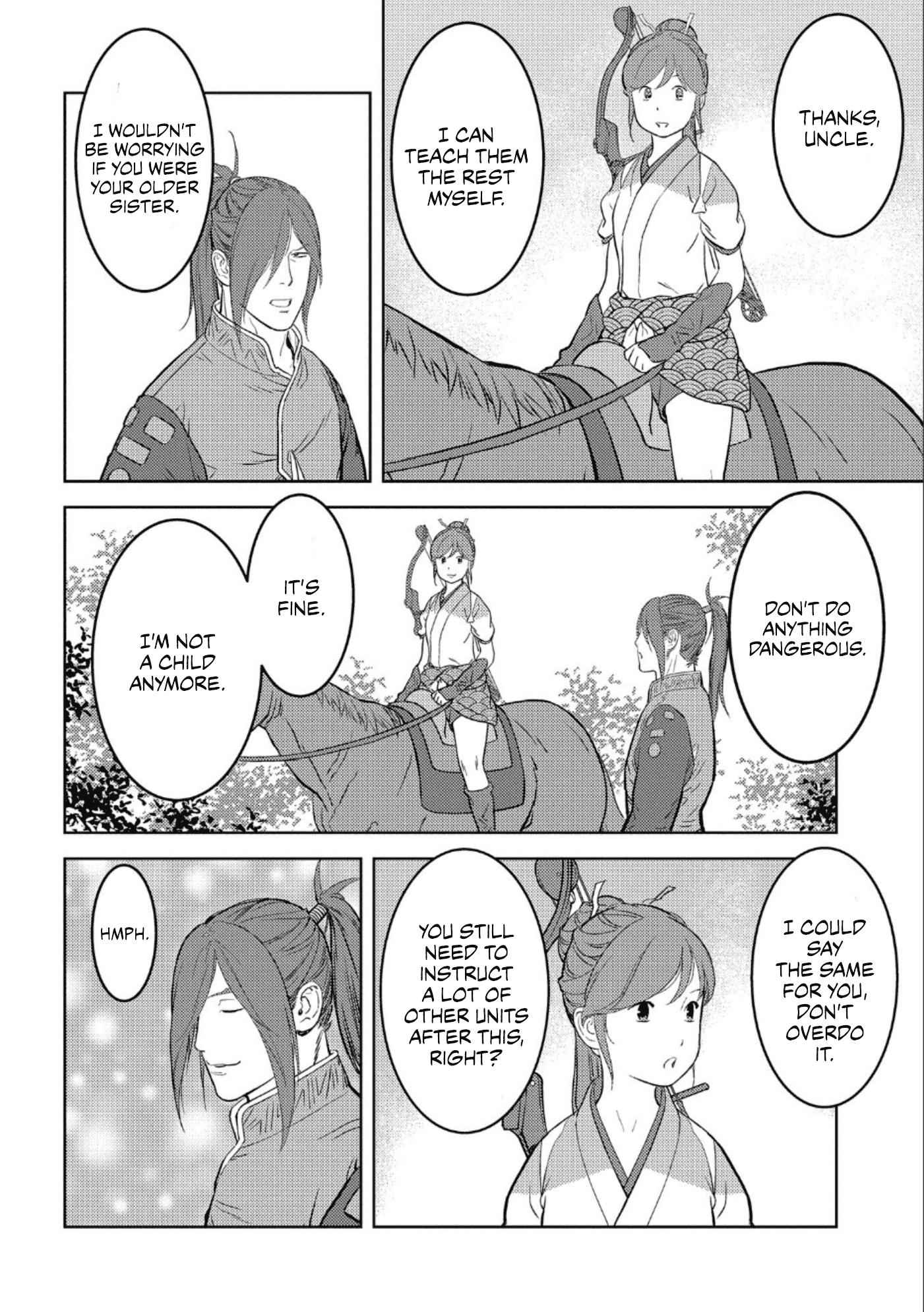 Sengoku Komachi Kuroutan: Noukou Giga Chapter 41 - Page 25