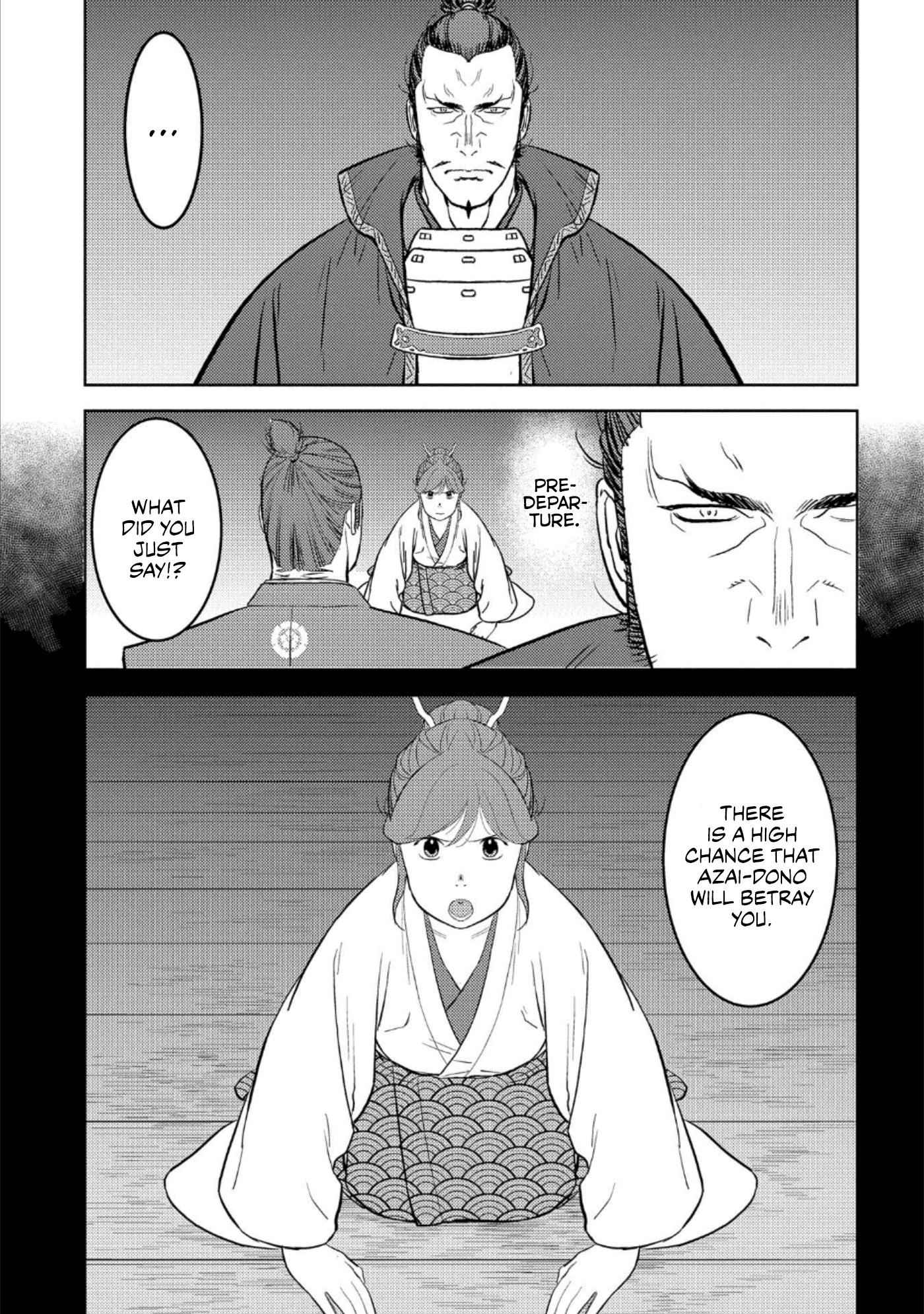 Sengoku Komachi Kuroutan: Noukou Giga Chapter 42 - Page 20