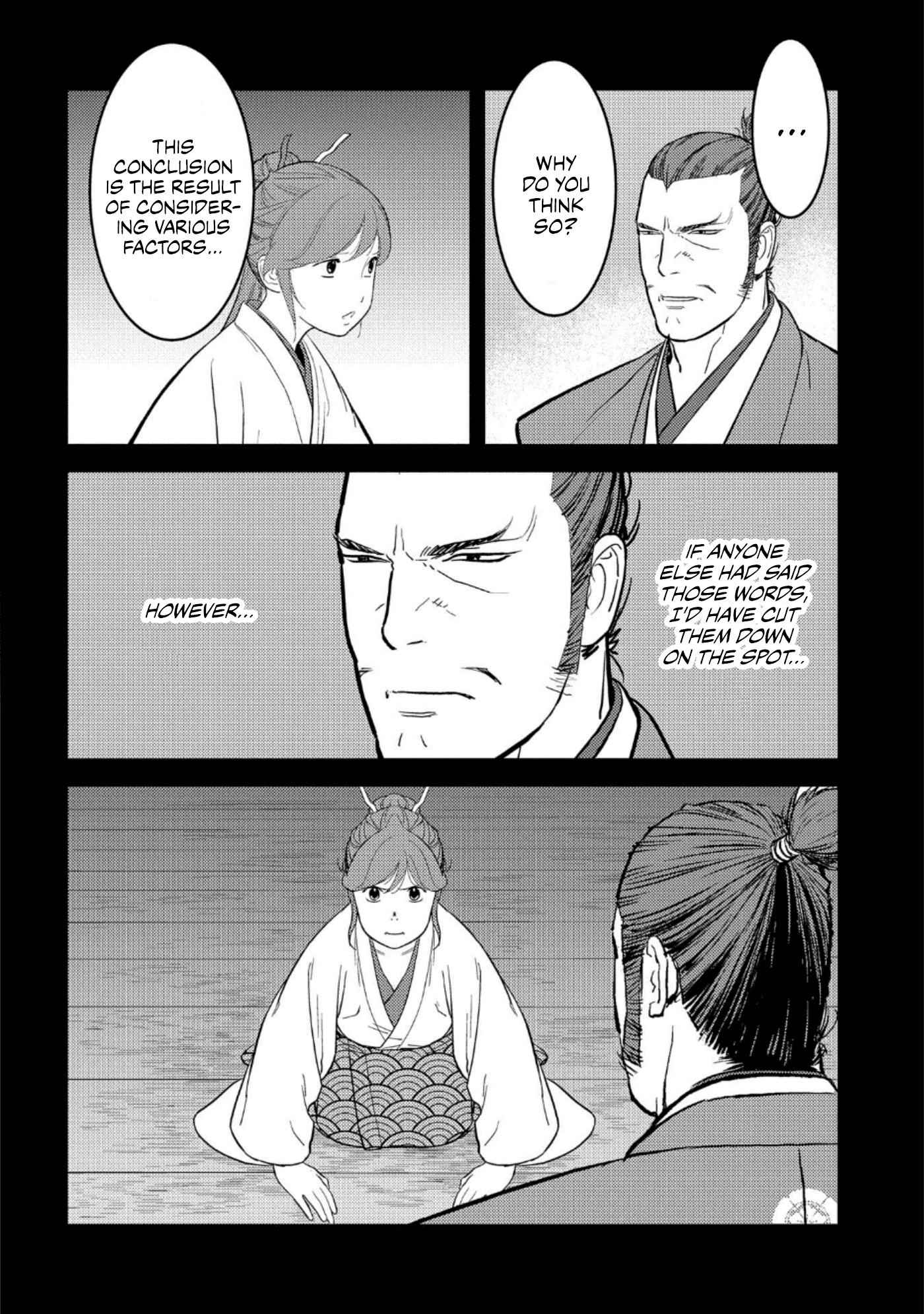 Sengoku Komachi Kuroutan: Noukou Giga Chapter 42 - Page 21
