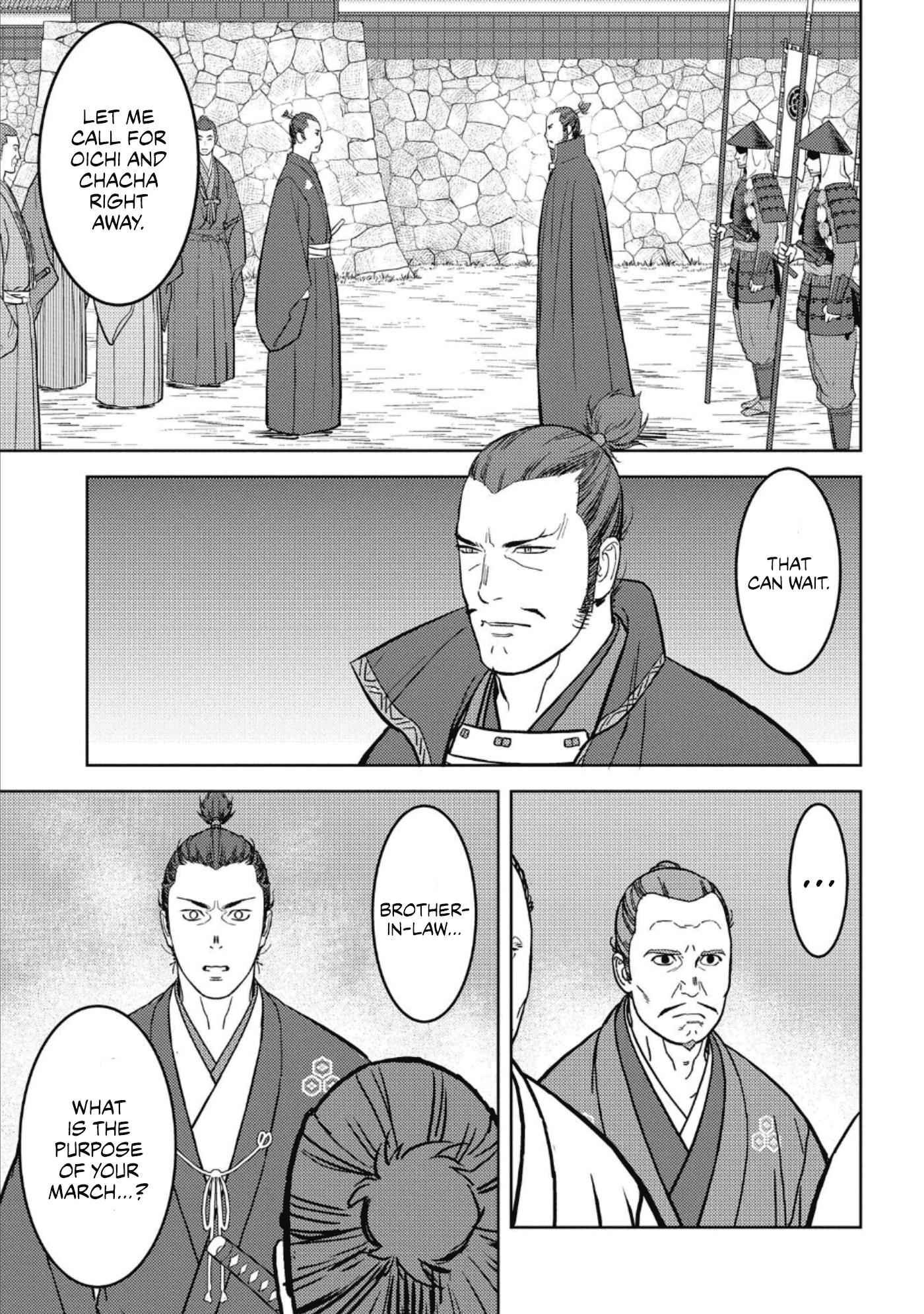 Sengoku Komachi Kuroutan: Noukou Giga Chapter 42 - Page 24