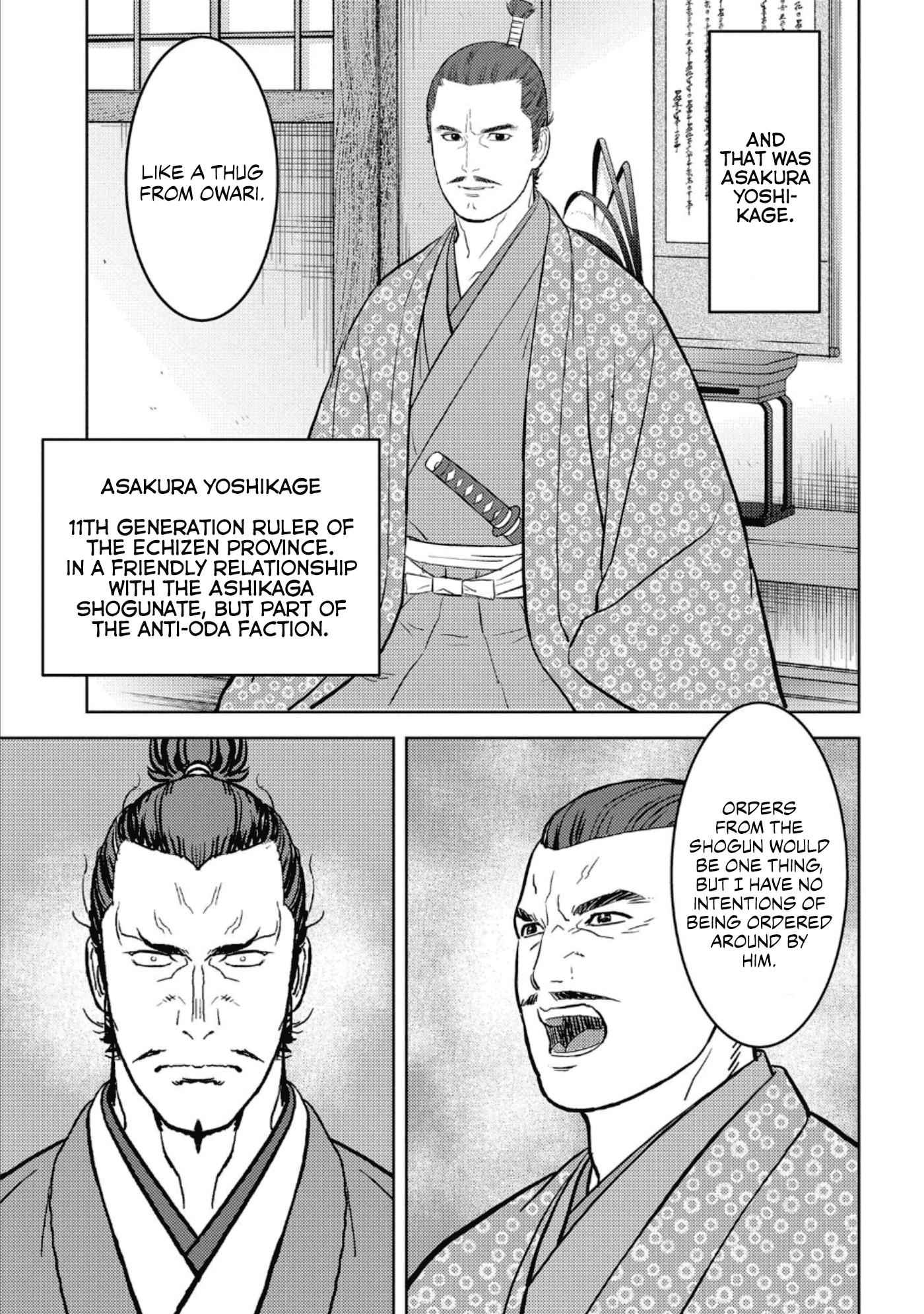 Sengoku Komachi Kuroutan: Noukou Giga Chapter 42 - Page 8