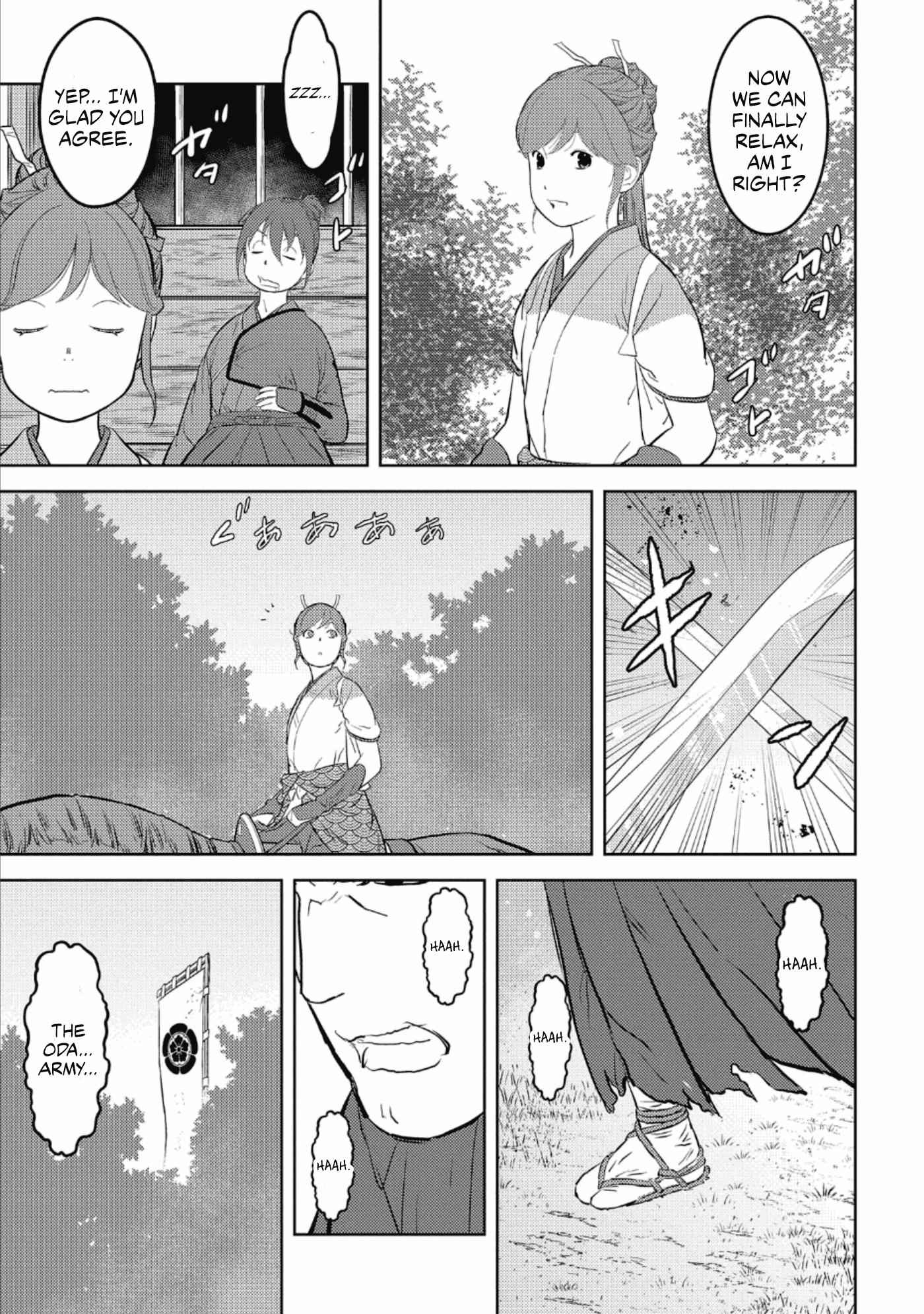 Sengoku Komachi Kuroutan: Noukou Giga Chapter 43 - Page 14