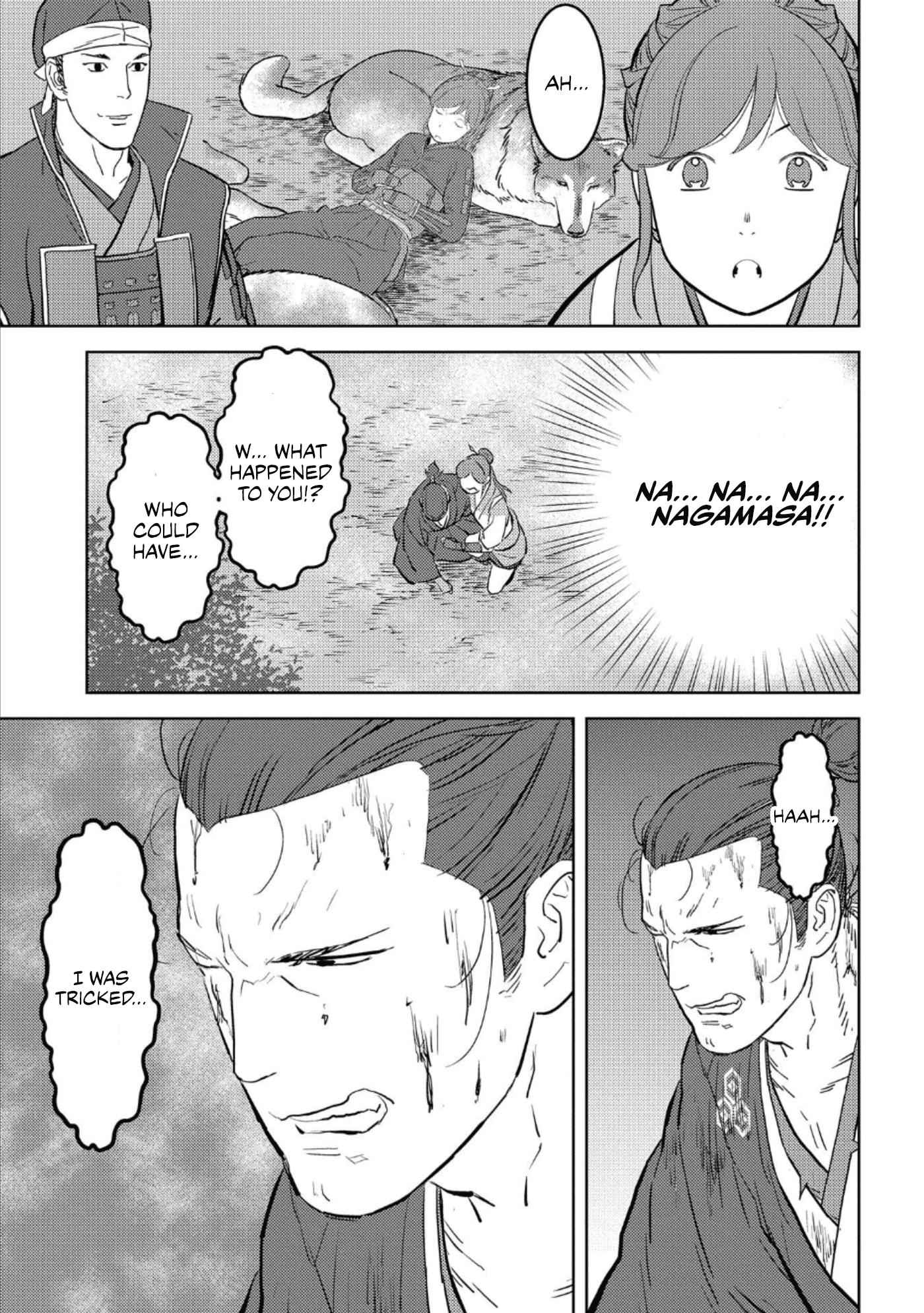 Sengoku Komachi Kuroutan: Noukou Giga Chapter 43 - Page 16