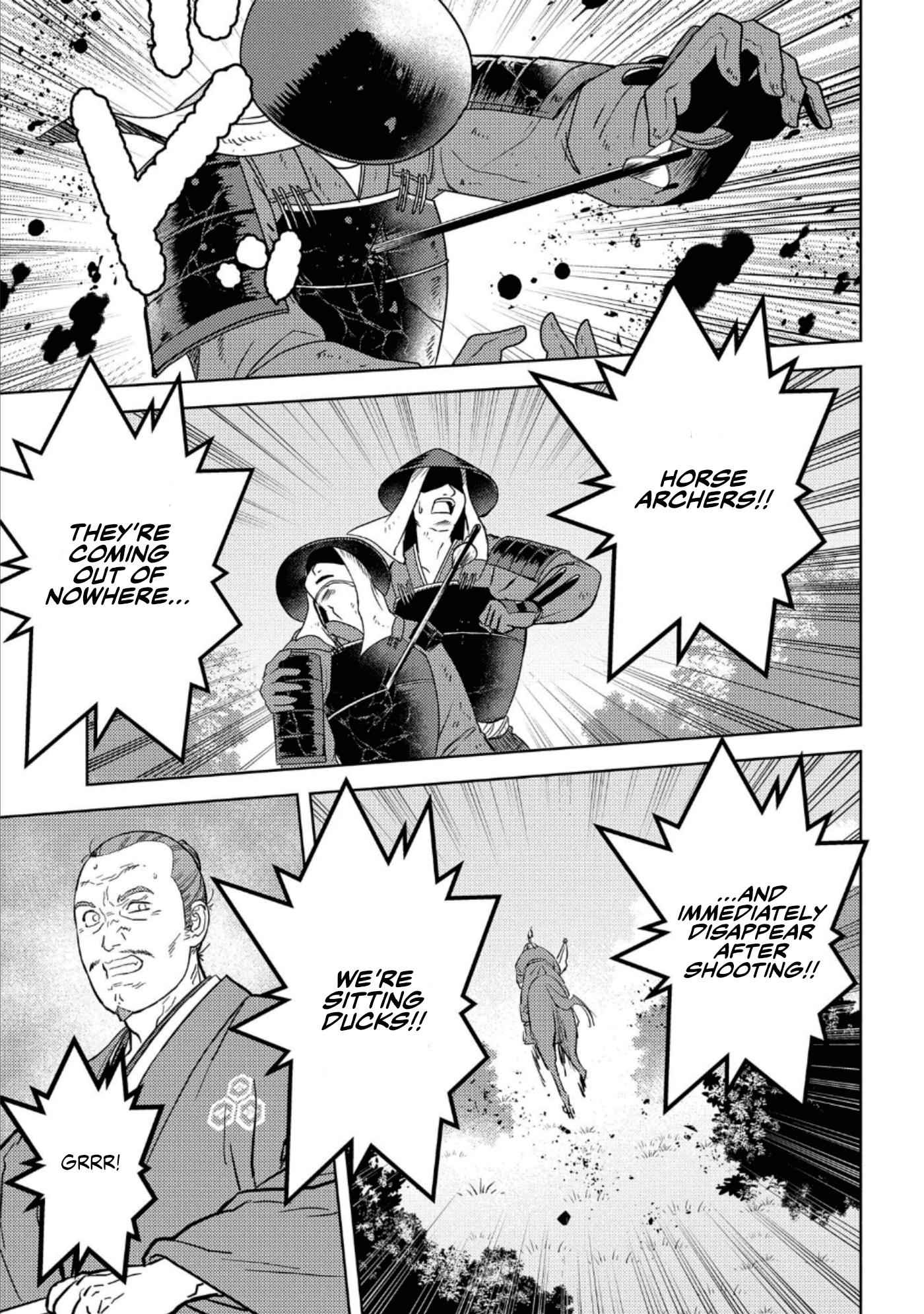 Sengoku Komachi Kuroutan: Noukou Giga Chapter 43 - Page 22
