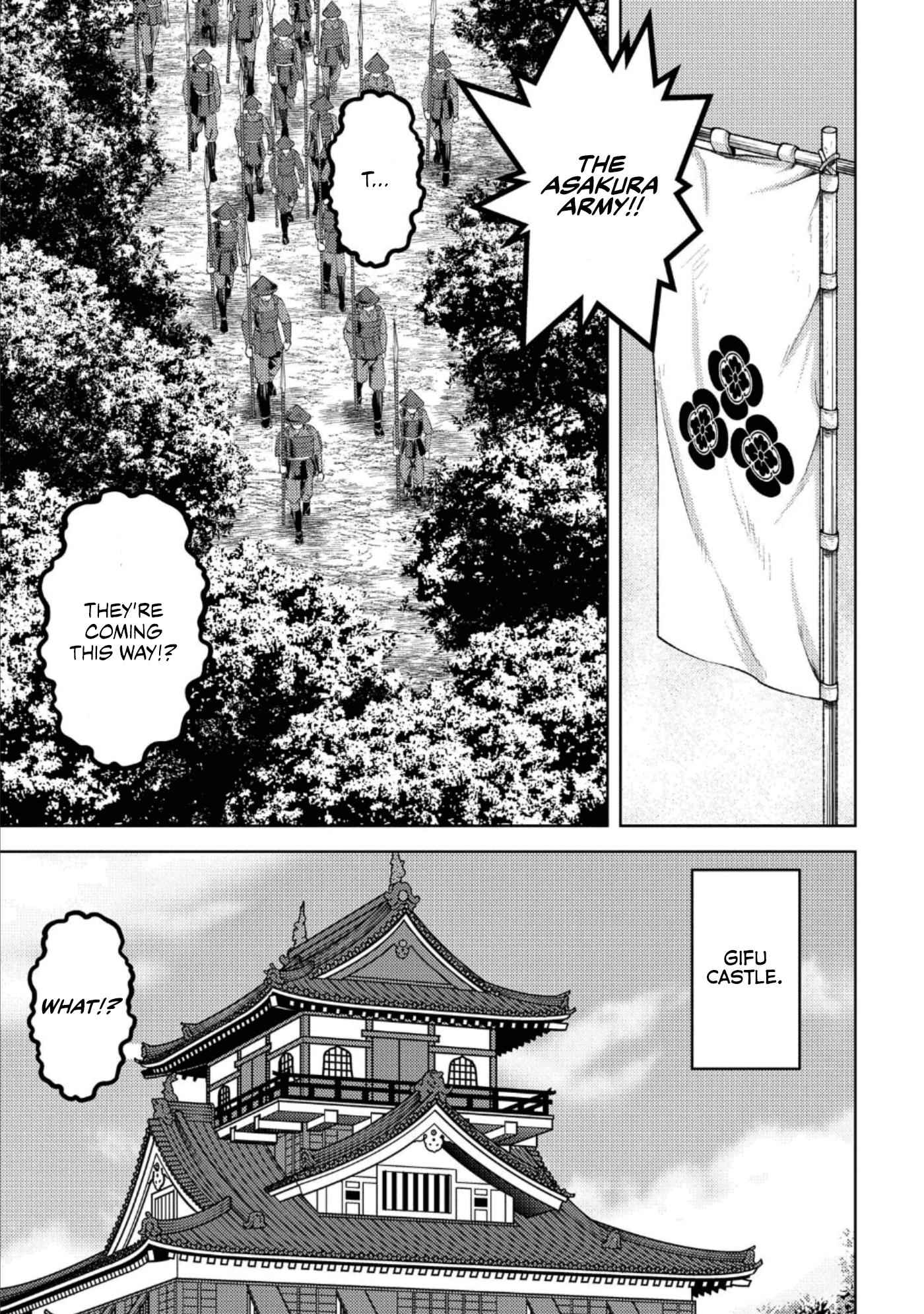 Sengoku Komachi Kuroutan: Noukou Giga Chapter 43 - Page 8