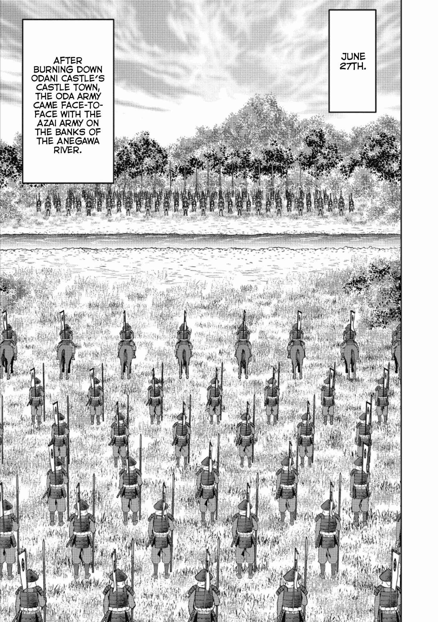 Sengoku Komachi Kuroutan: Noukou Giga Chapter 45 - Page 22
