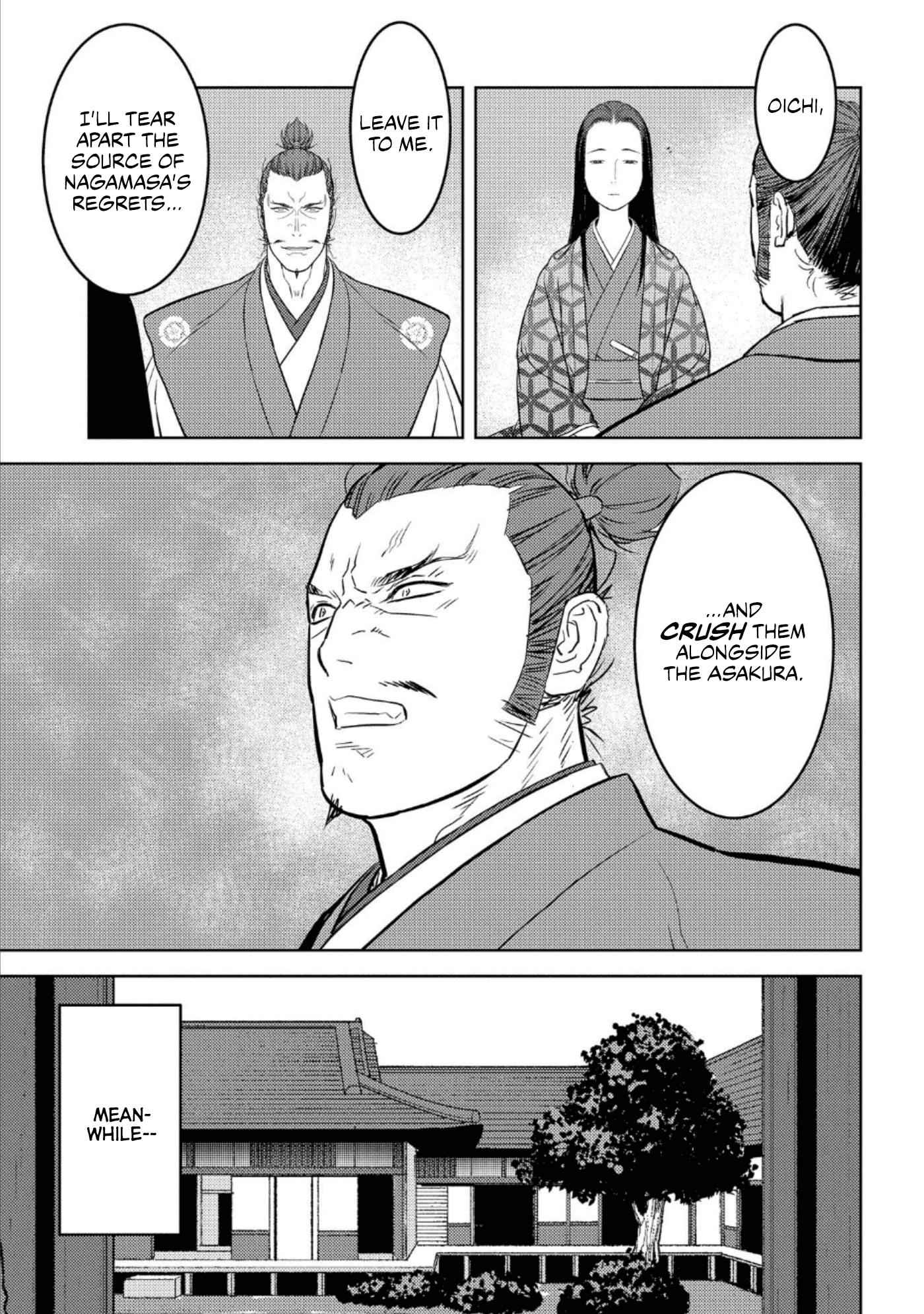 Sengoku Komachi Kuroutan: Noukou Giga Chapter 45 - Page 10
