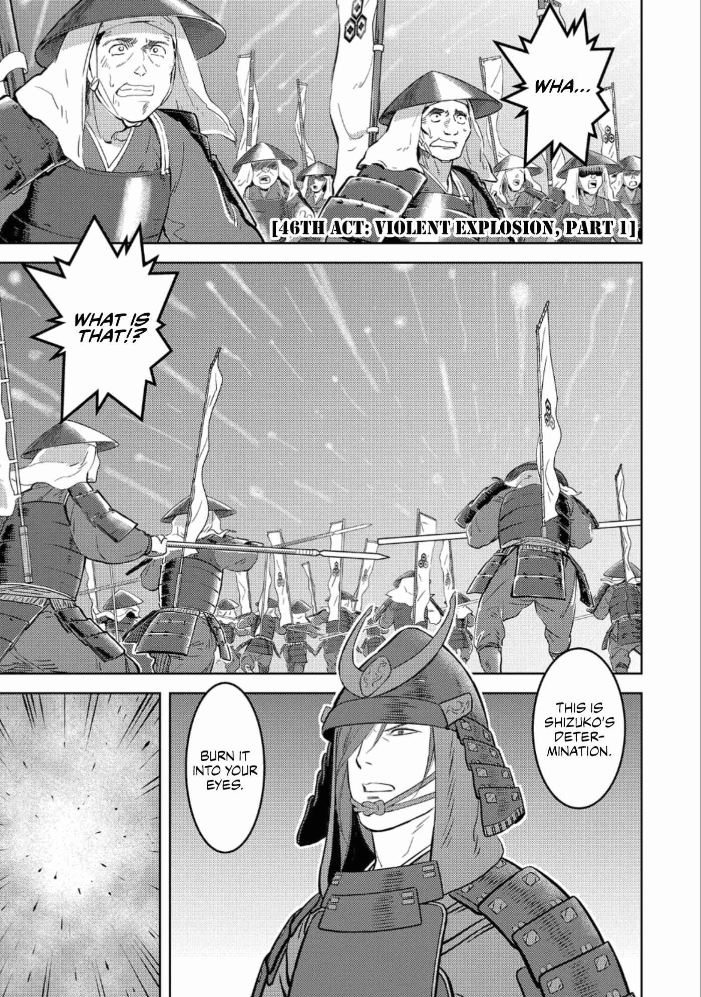 Sengoku Komachi Kuroutan: Noukou Giga Chapter 46 - Page 2
