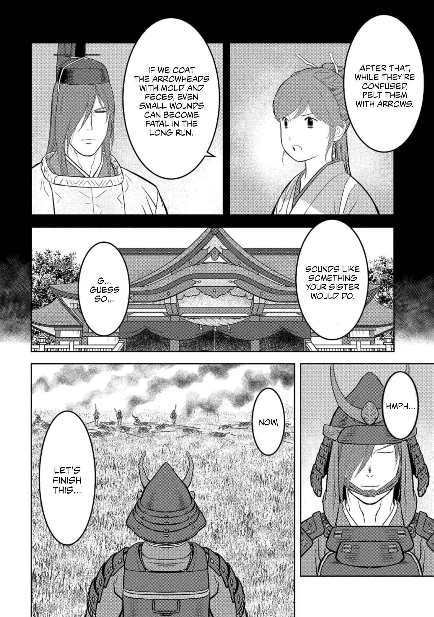 Sengoku Komachi Kuroutan: Noukou Giga Chapter 46 - Page 11